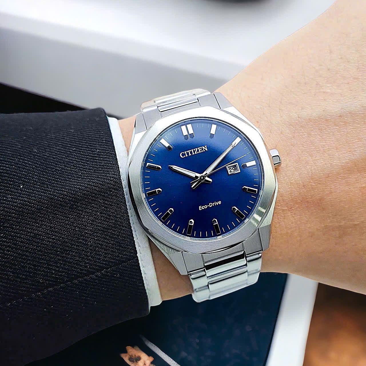 Ảnh 2 của (ĐỒNG HỒ NAM) Citizen Eco-Drive BM7600-81L ( BM760081L )