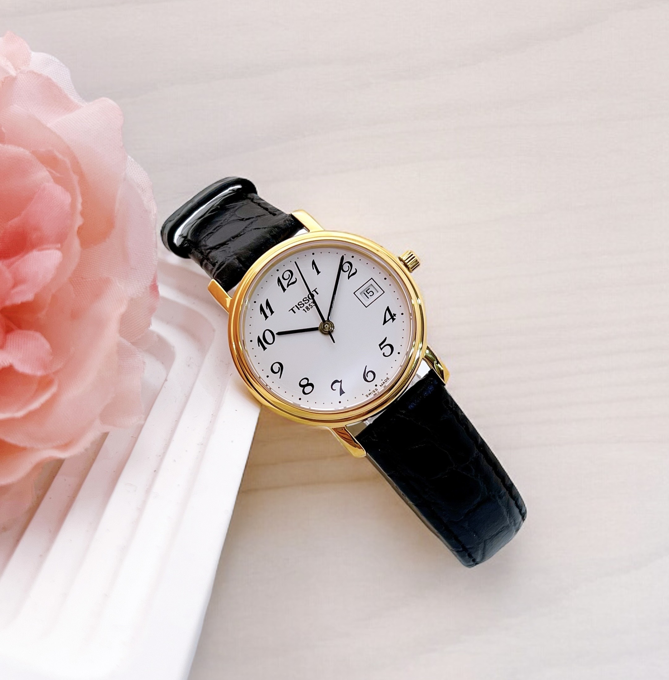 Ảnh 5 của (ĐỒNG HỒ NỮ) TISSOT Desire Gold PVD Ladies Watch  (T52512112 )T52.5.121.12