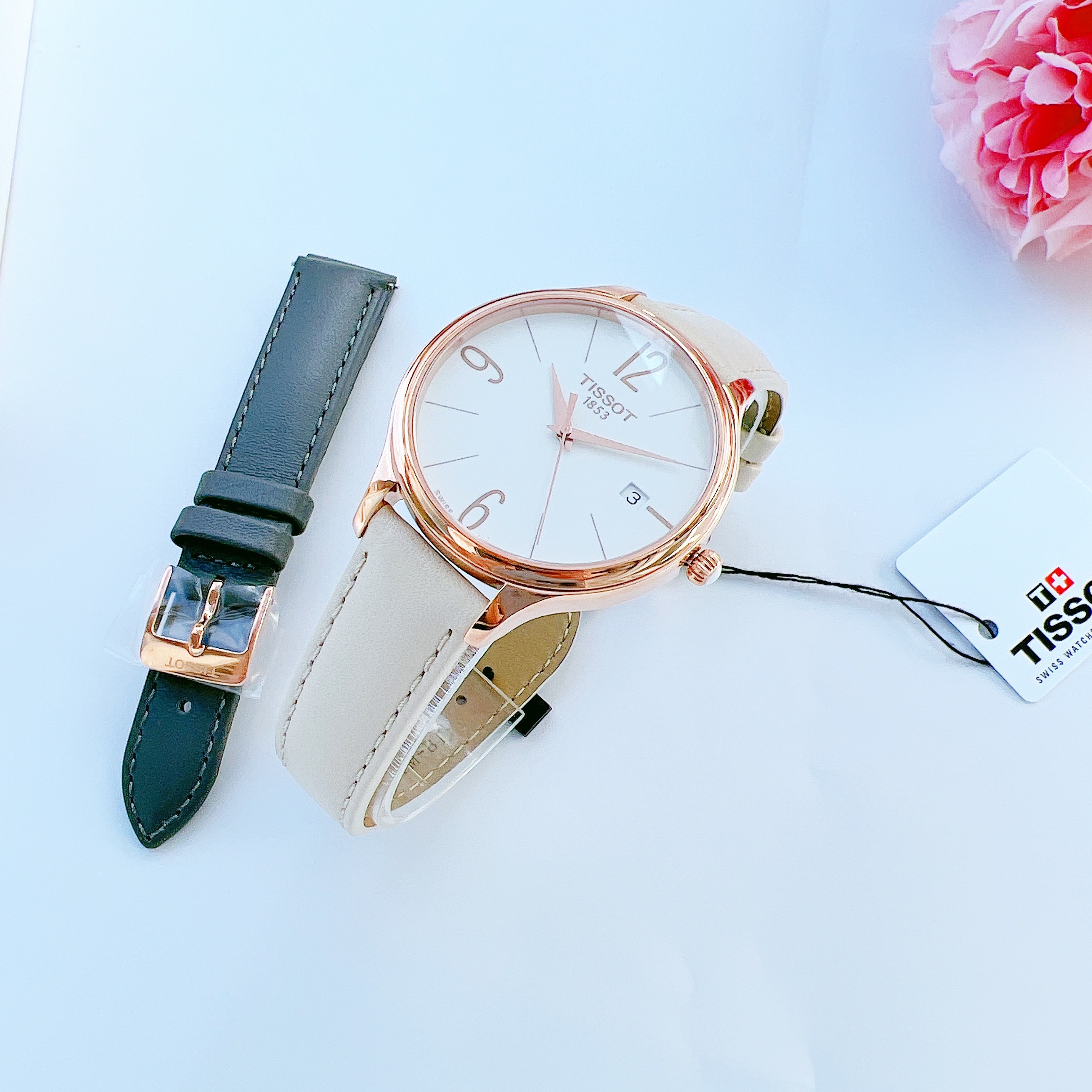 Ảnh 2 của (ĐỒNG HỒ NỮ) Tissot Bella Ora T103.210.36.017.00 (T1032103601700) 38mm