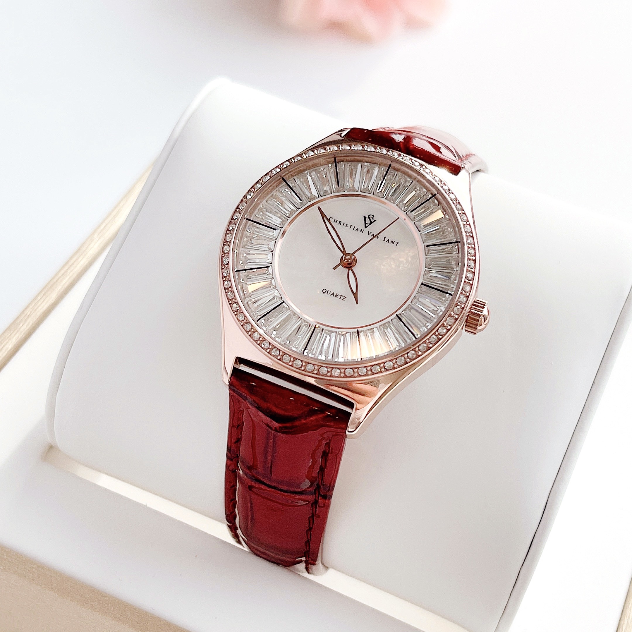 (ĐỒNG HỒ NỮ) Christian Van Sant 33mm Nữ CV3208