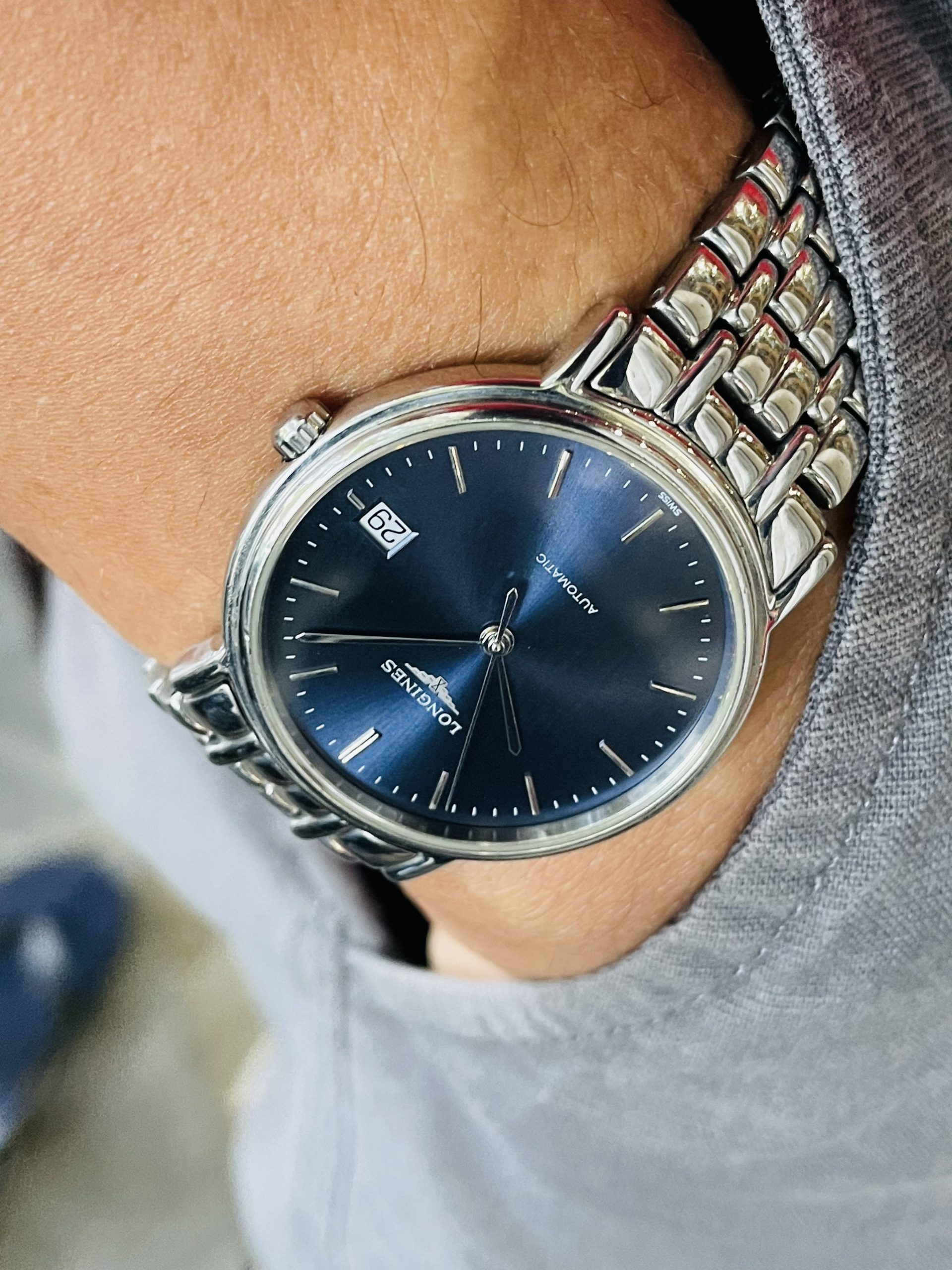 Ảnh 3 của [HÀNG LƯỚT] LONGINES PRÉSENCE L4.821.4.92.6 Automatic Watch 34.5mm