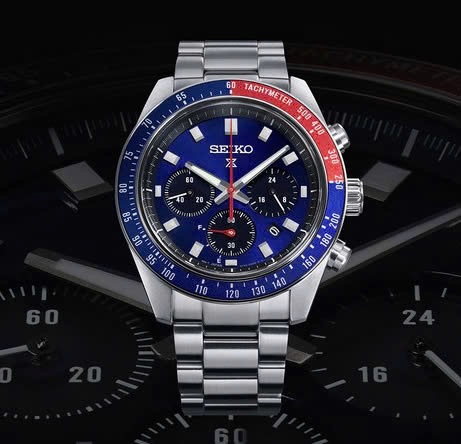 (ĐỒNG HỒ NAM) Seiko Solar Prospex SSC913P1 Chronograph Speedtimer