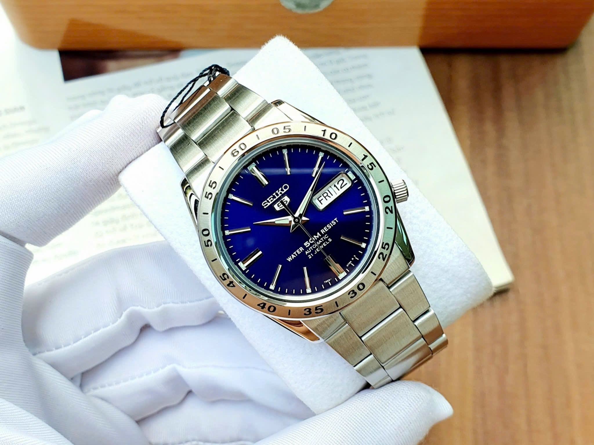 Ảnh 7 của (ĐỒNG HỒ NAM) Seiko 5 SNKD99K1 ( SNKD99 ) ( SNKD99K )