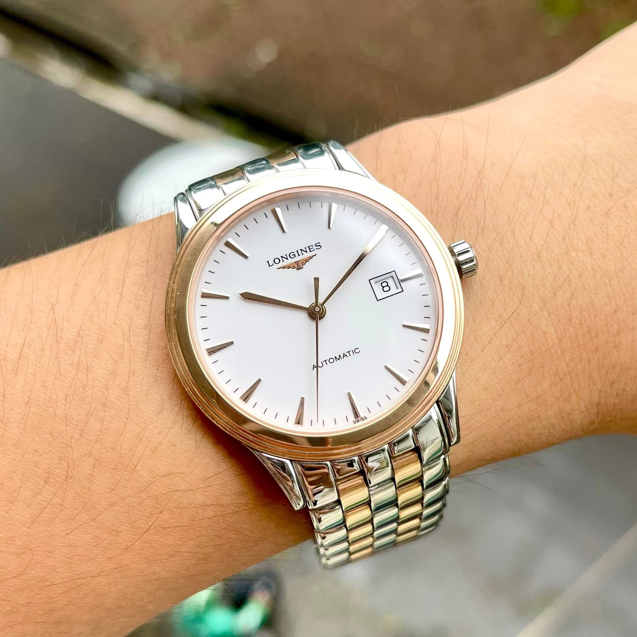 Ảnh 4 của (ĐỒNG HỒ NAM) (NEW) Longines Flagship L4.874.3.92.7 L49843927 Watch 38.5mm
