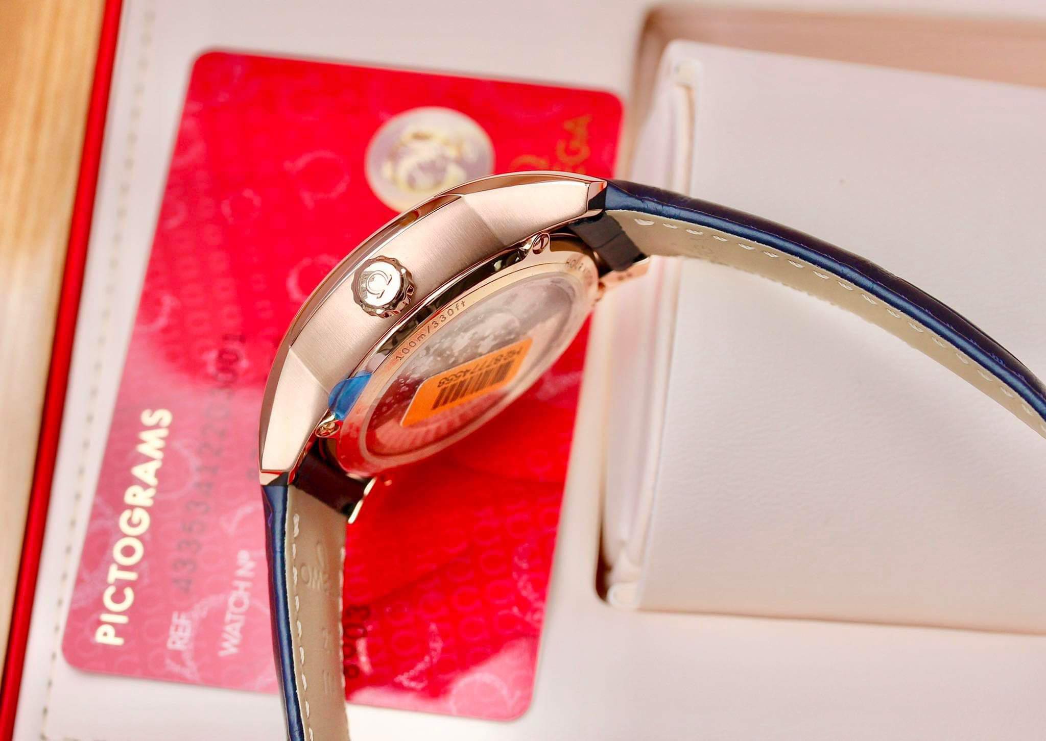 Ảnh 5 của (ĐỒNG HỒ NAM) (New) Omega Hour Vision Co-Axial Master Chronometer Annual Calendar 433.53.41.22.03.001 43353412203001 41mm