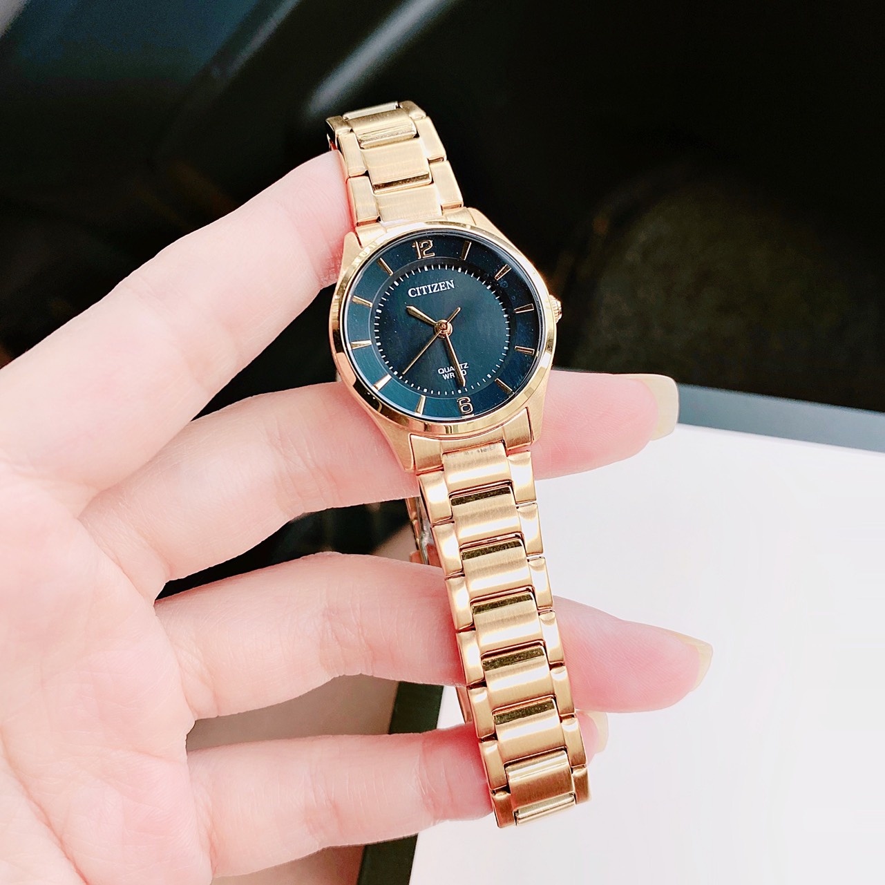 (ĐỒNG HỒ NỮ) Citizen Quartz ER0203-85E