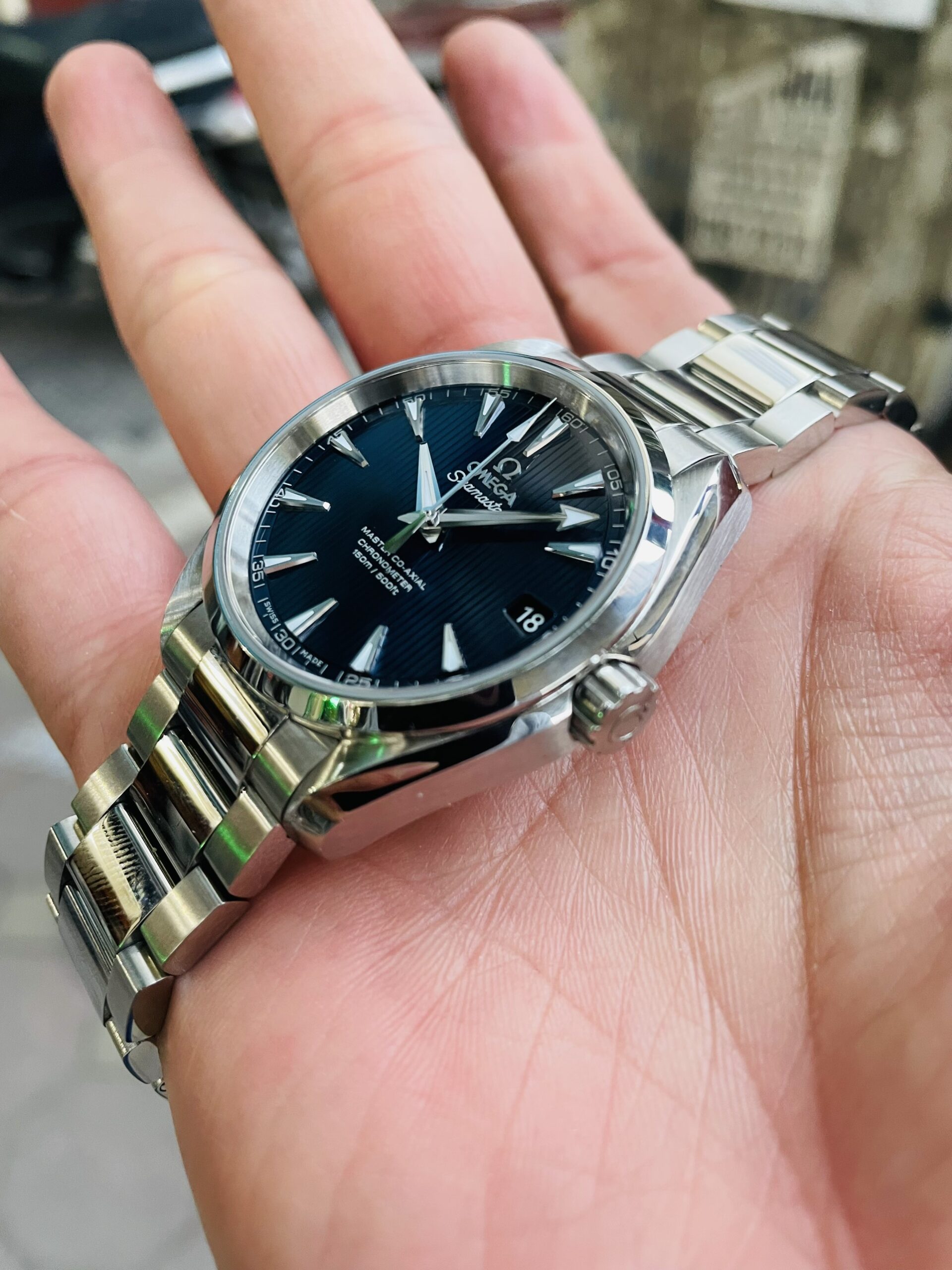 Ảnh 6 của [DEAL LƯỚT] ĐỒNG HỒ OMEGA SEAMASTER AQUA TERRA CHRONOMETER 38.5MM 231.10.39.21.03.00