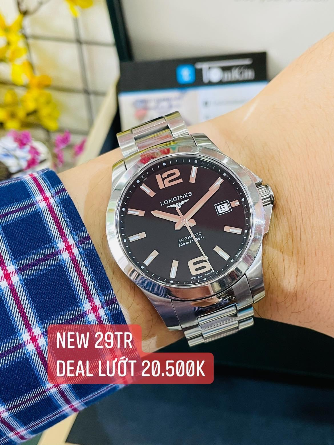 Ảnh 2 của [Deal Lướt] Longines L3.676.4.58.6 39mm Sang Trọng-Mạnh Mẽ