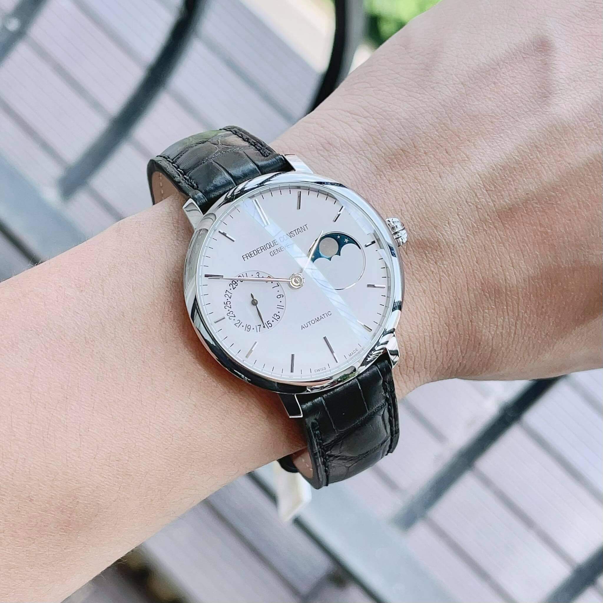 Ảnh 5 của Frederique Constant FC-702S3S6 Slimline Moonphase 38.8mm New Fullbox