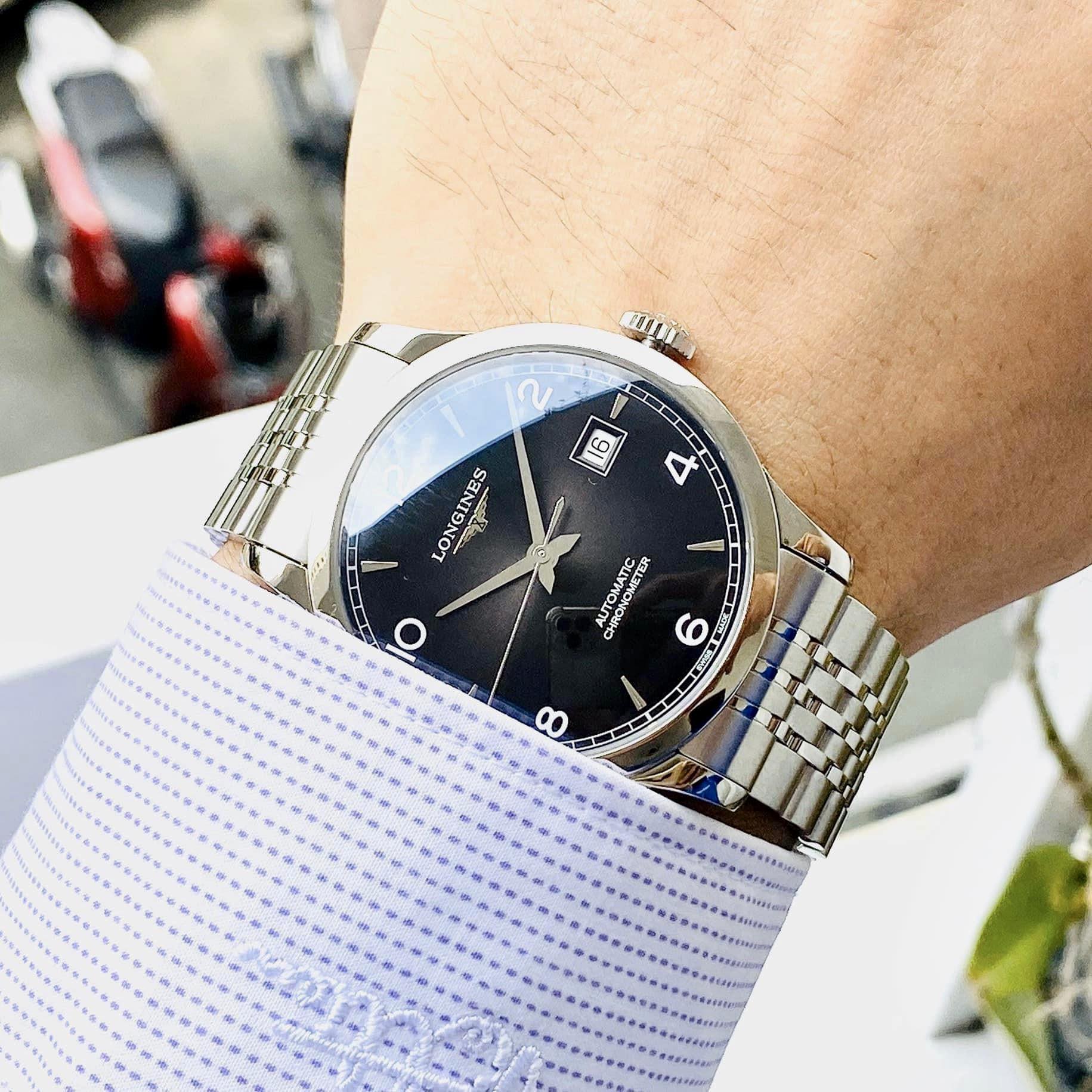 Ảnh 4 của (ĐỒNG HỒ NAM) (NEW) Longines Record Collection 40mm L2.821.4.56.6 ( L28214566 )
