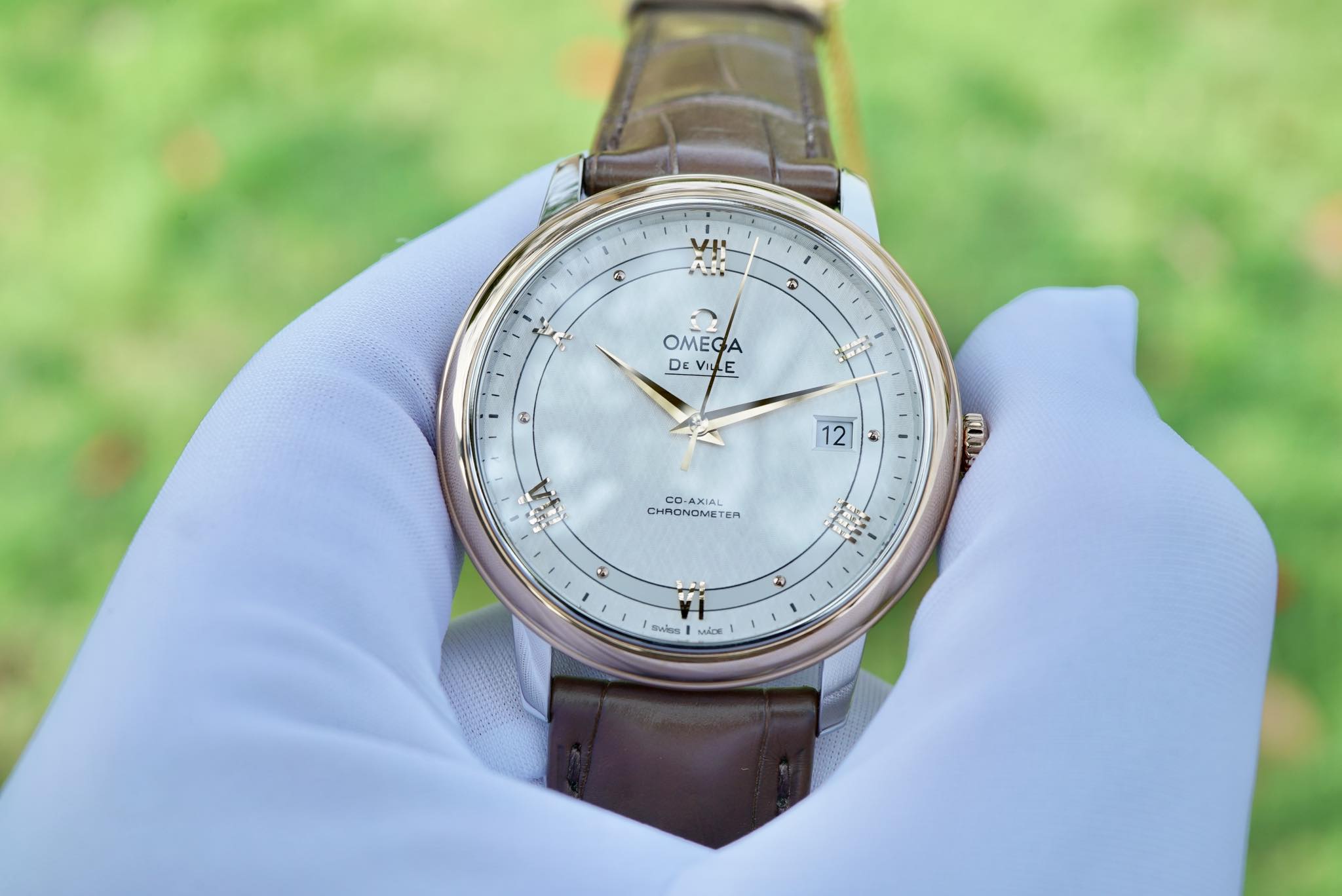 (ĐỒNG HỒ NAM) (NEW) Omega De Ville Prestige Co-Axial 424.23.40.20.02.003 42423402002003 39.5mm