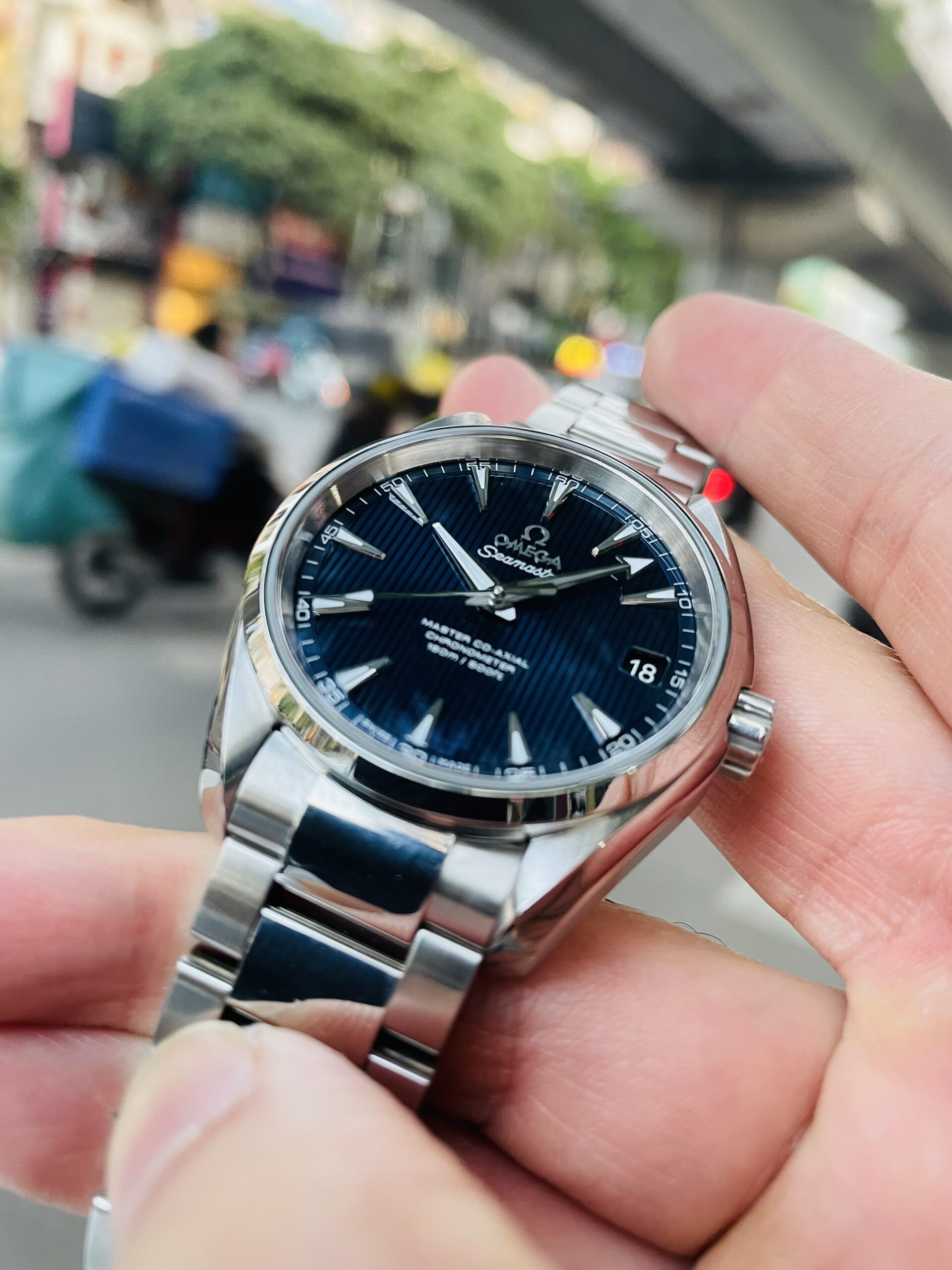 Ảnh 8 của [DEAL LƯỚT] ĐỒNG HỒ OMEGA SEAMASTER AQUA TERRA CHRONOMETER 38.5MM 231.10.39.21.03.00