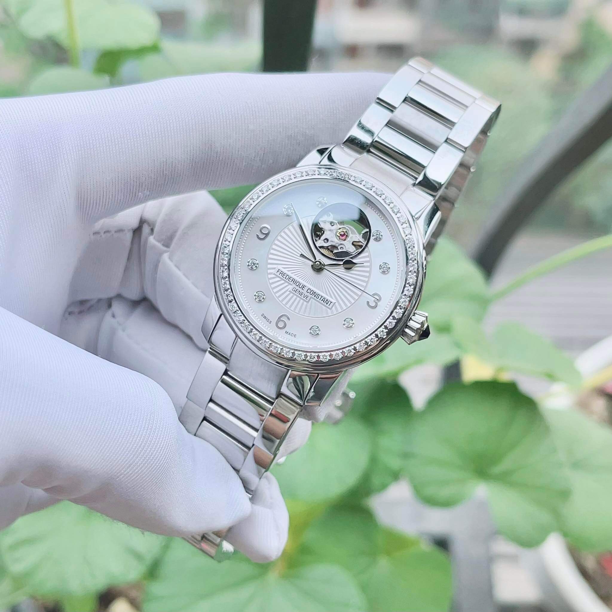 Ảnh 3 của (ĐỒNG HỒ NỮ) Frederique Constant Automatic FC-310HBAD2PD6B Heart beat ( FC310HBAD2PD6B ) ( 310HBAD2PD6B ) 34mm