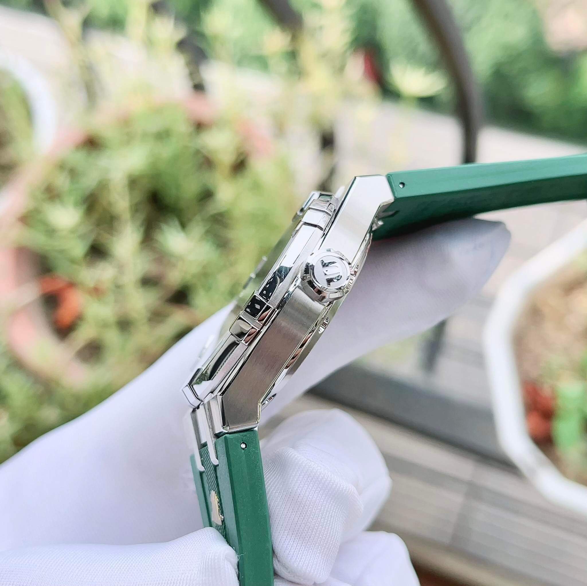 Ảnh 3 của (ĐỒNG HỒ NAM) (New) Maurice Lacroix Aikon Green 39mm AI6007-SS00F-630-D ( AI6007SS00F630D )
