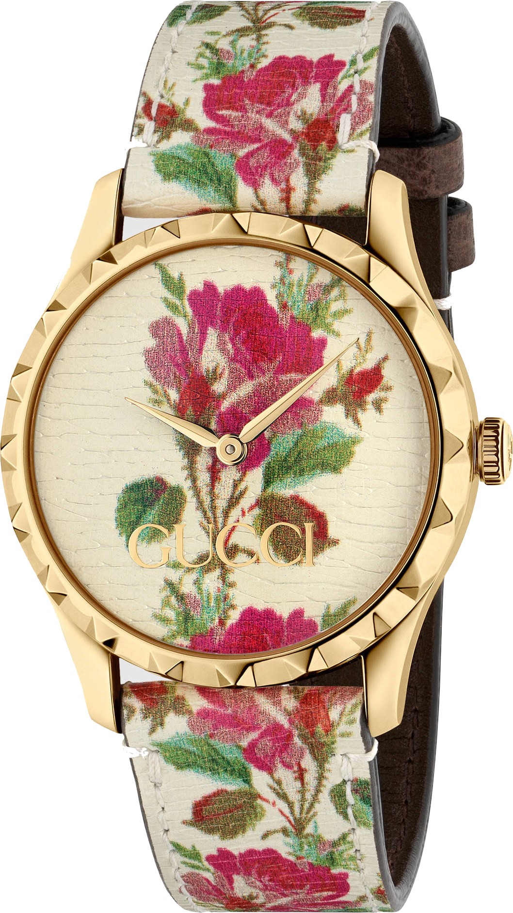 ĐỒNG HỒ NỮ GUCCI G-TIMELESS AQUA FLORAL Phối hoạ tiết YA1264084 38mm
