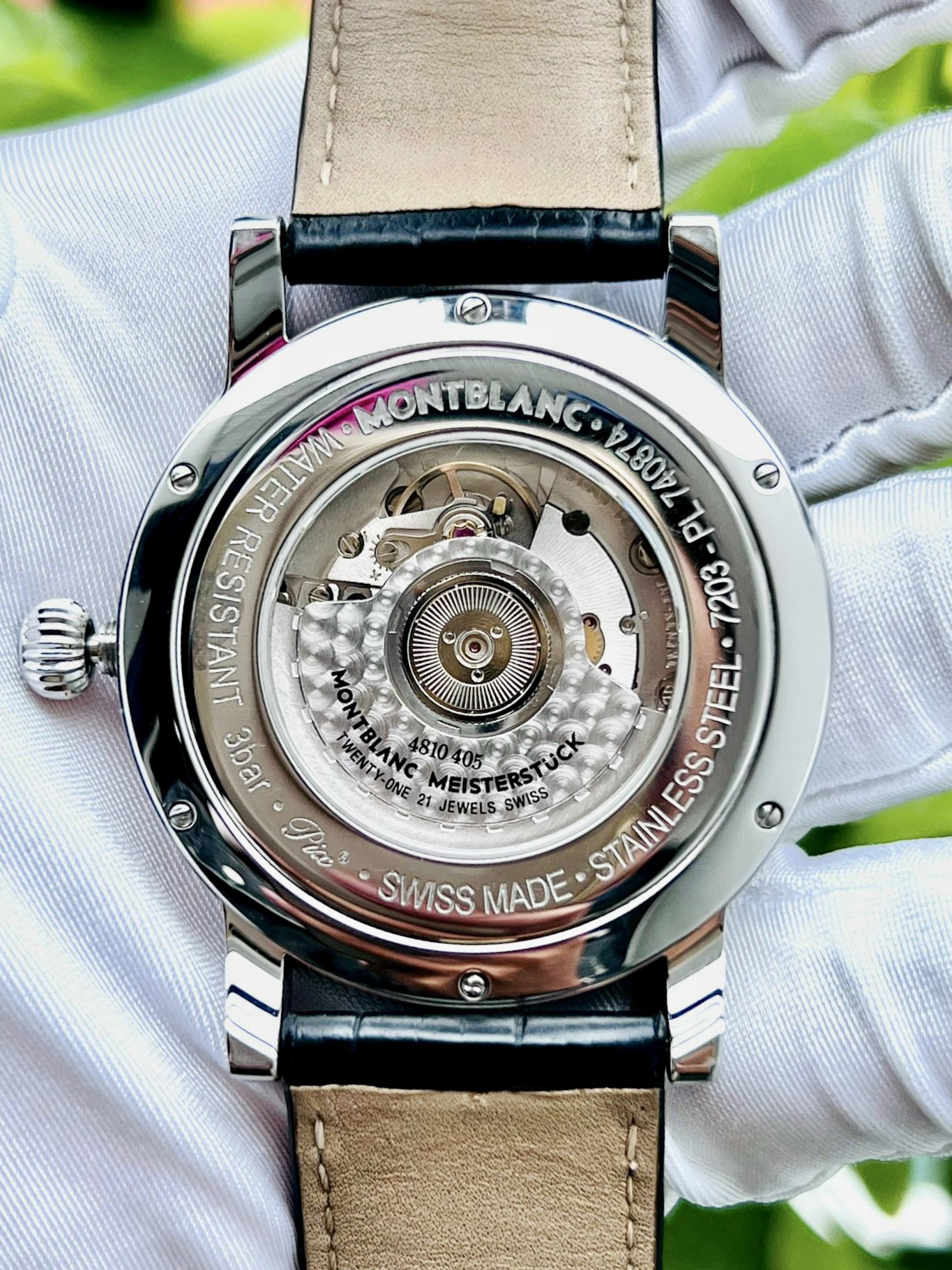 Ảnh 5 của [Deal Lướt] (Đồng hồ nam) Montblanc 106464 (used) - Star World-Time GMT Automatic