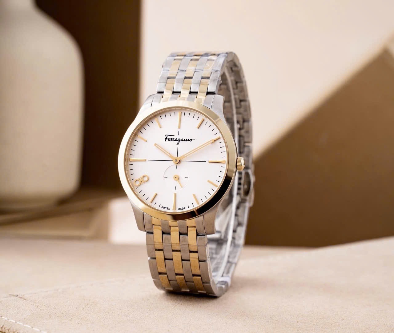 ( ĐỒNG HỒ NỮ )  SALVATORE FERRAGAMO FERRAGAMO SFDF01119 SLIM LADY BRACELET WATCH 35mm