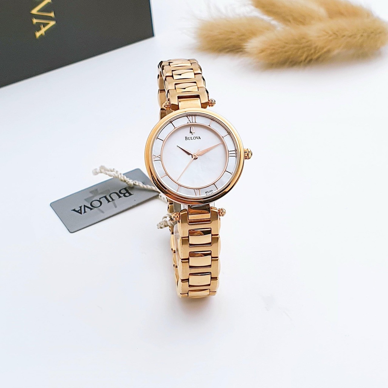 (ĐỒNG HỒ NỮ) Bulova classic women’s 97L124 29mm