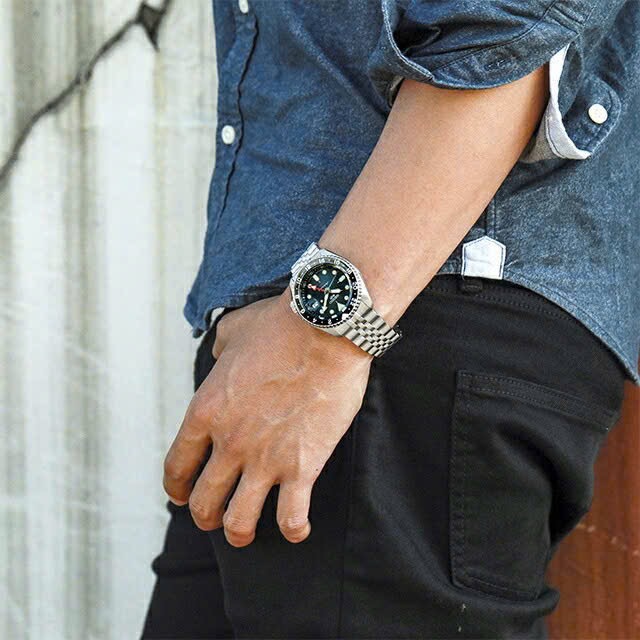 Ảnh 2 của (ĐỒNG HỒ NAM) Seiko Sport Automatic GMT SBSC019 ( SSK035 ) 42.5mm
