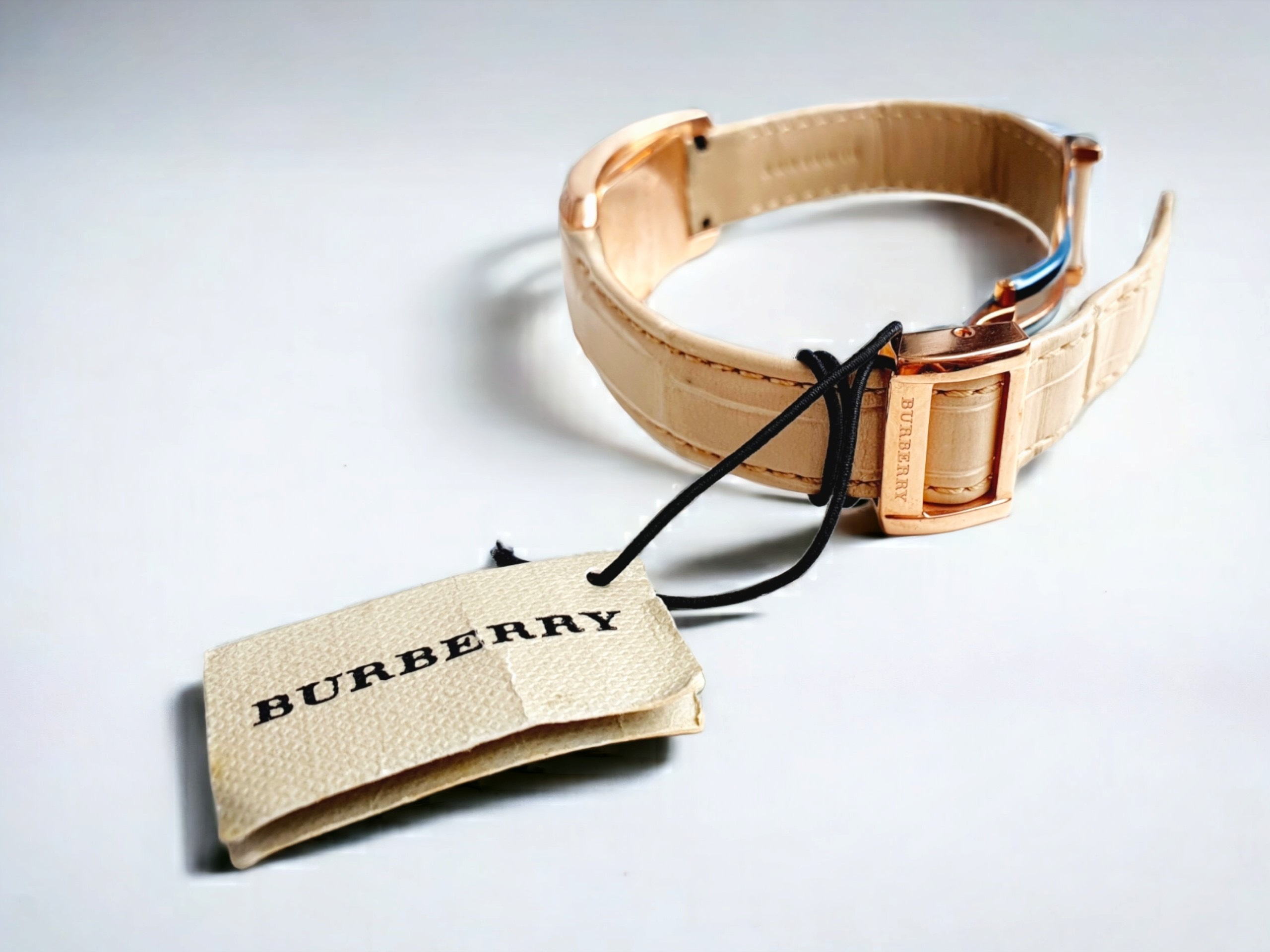 Ảnh 7 của (ĐỒNG HỒ NỮ) Burberry The Pioneer BU1119 20mm Limited Edition Diamond Bezel Women's Watch