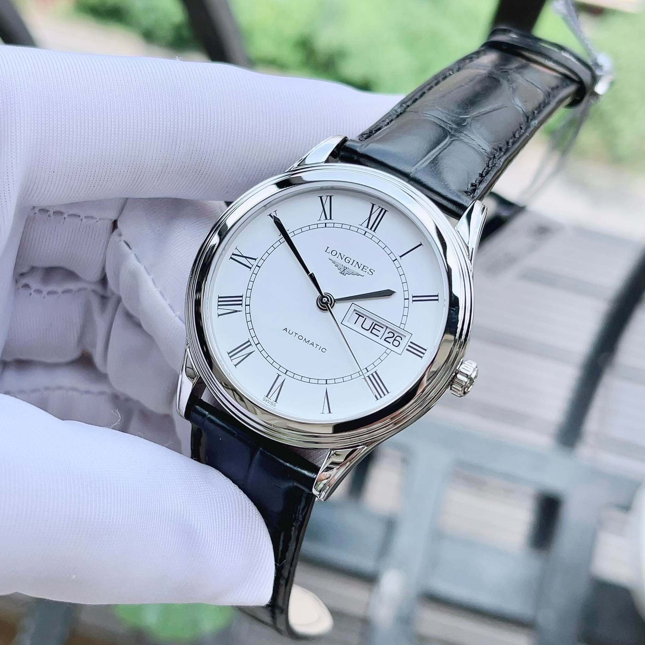 Ảnh 3 của (ĐỒNG HỒ NAM) (New)  Longines Flagship L4.899.4.21.2 ( L48994212 ) 38.5mm
