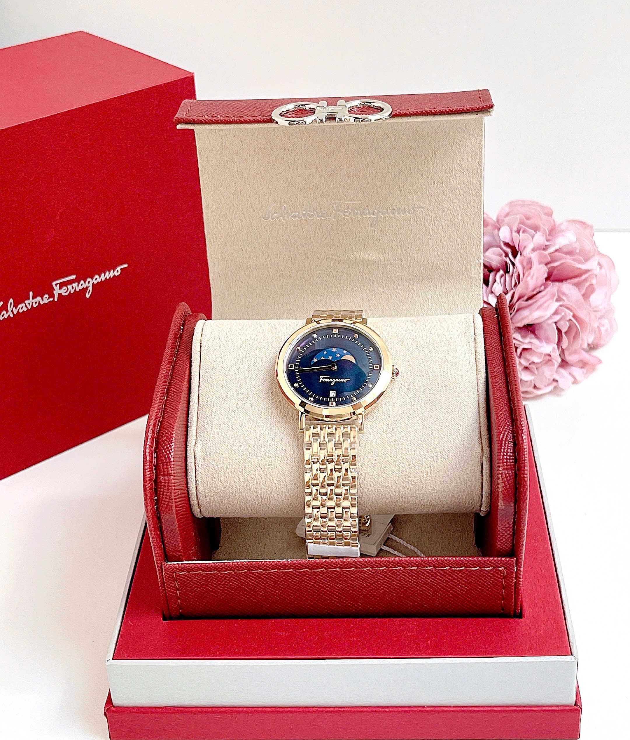 Ảnh 2 của ( ĐỒNG HỒ NỮ ) Salvatore Ferragamo Logomania Moon Watch 36mm SFUH00521