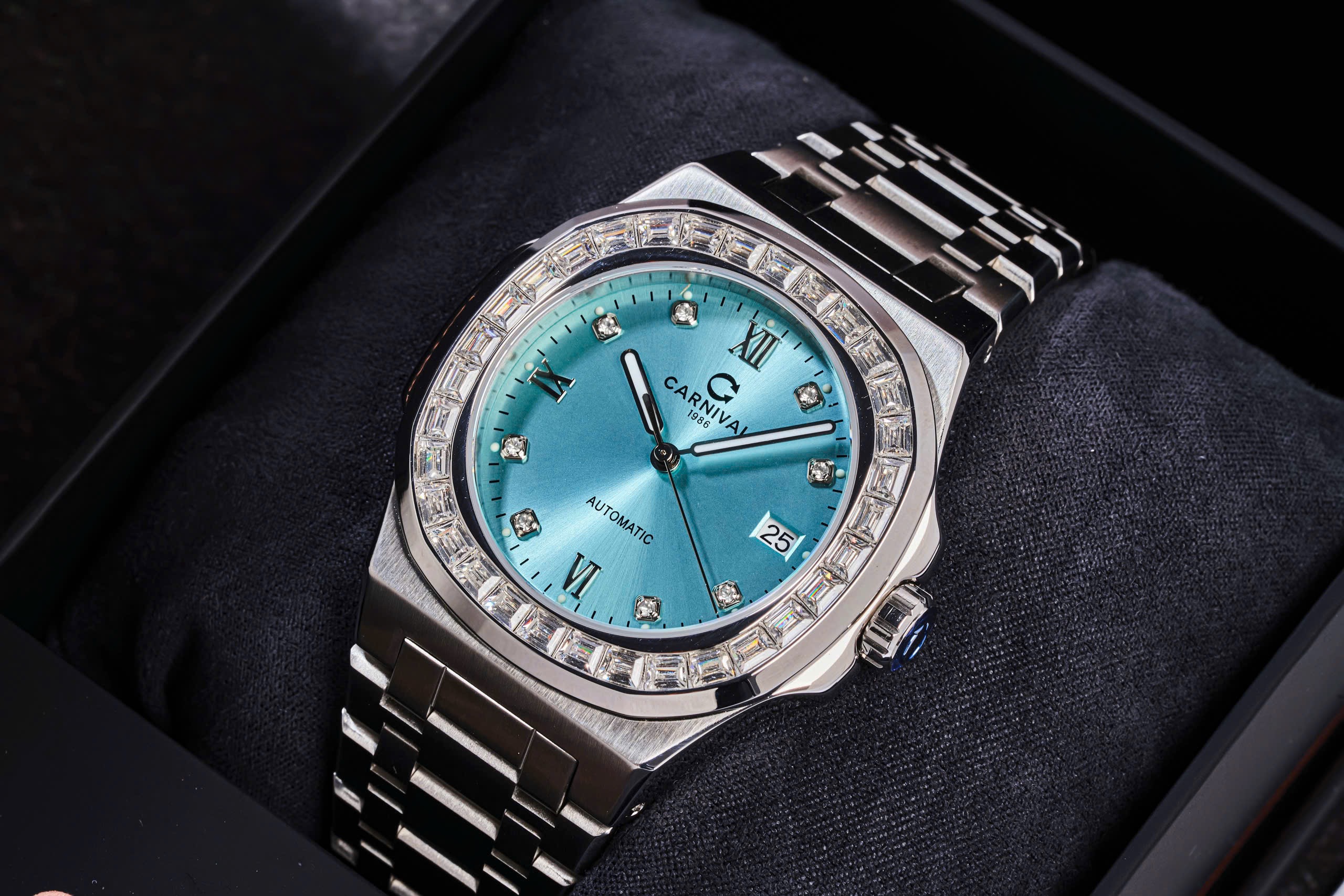 Ảnh 7 của (ĐỒNG HỒ NAM) Carnival 8129G-VT-XDT New Arrivals ( 8129G) 40mm