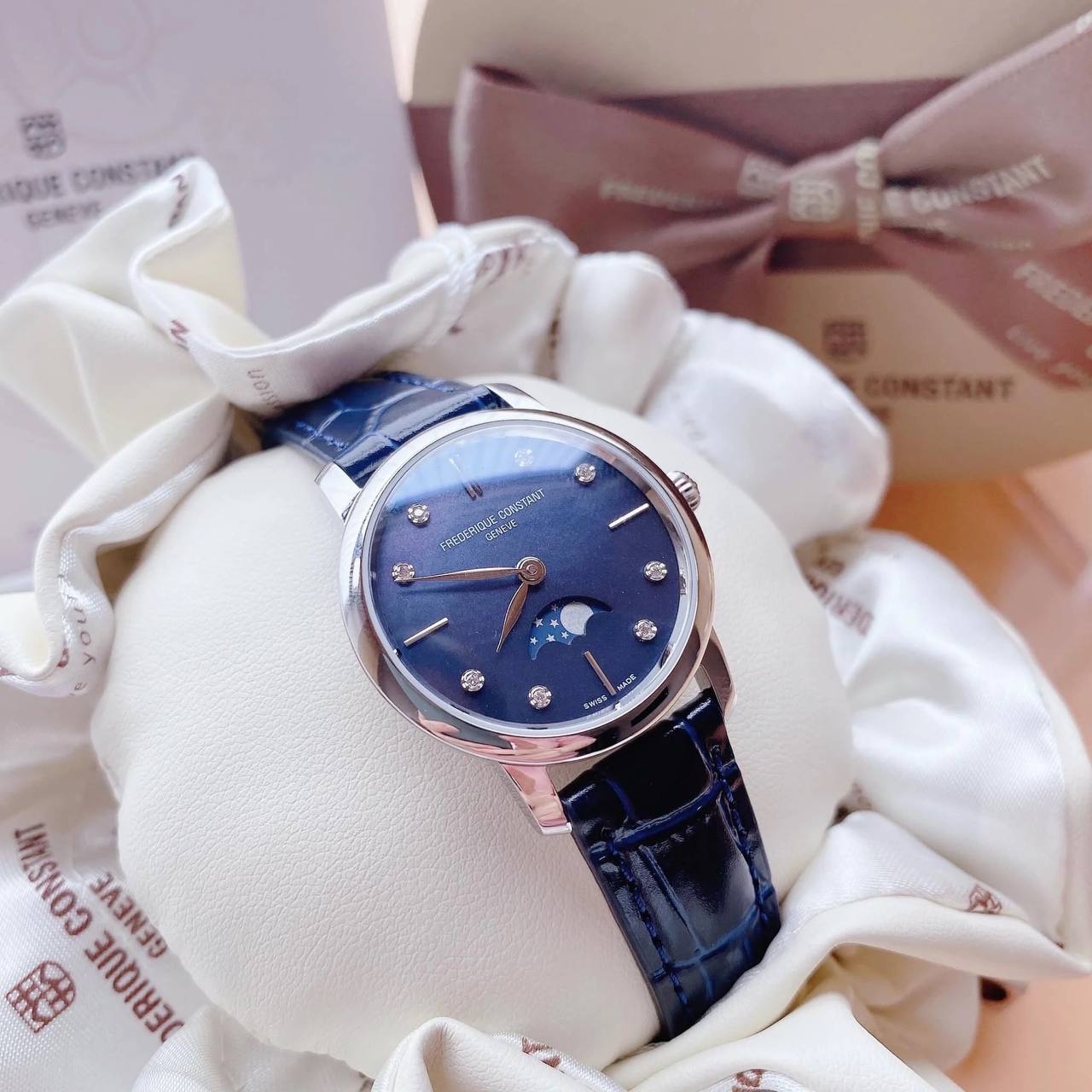 (ĐỒNG HỒ NỮ) FREDERIQUE CONSTANT MOONPHASE FC-206MPND1S6