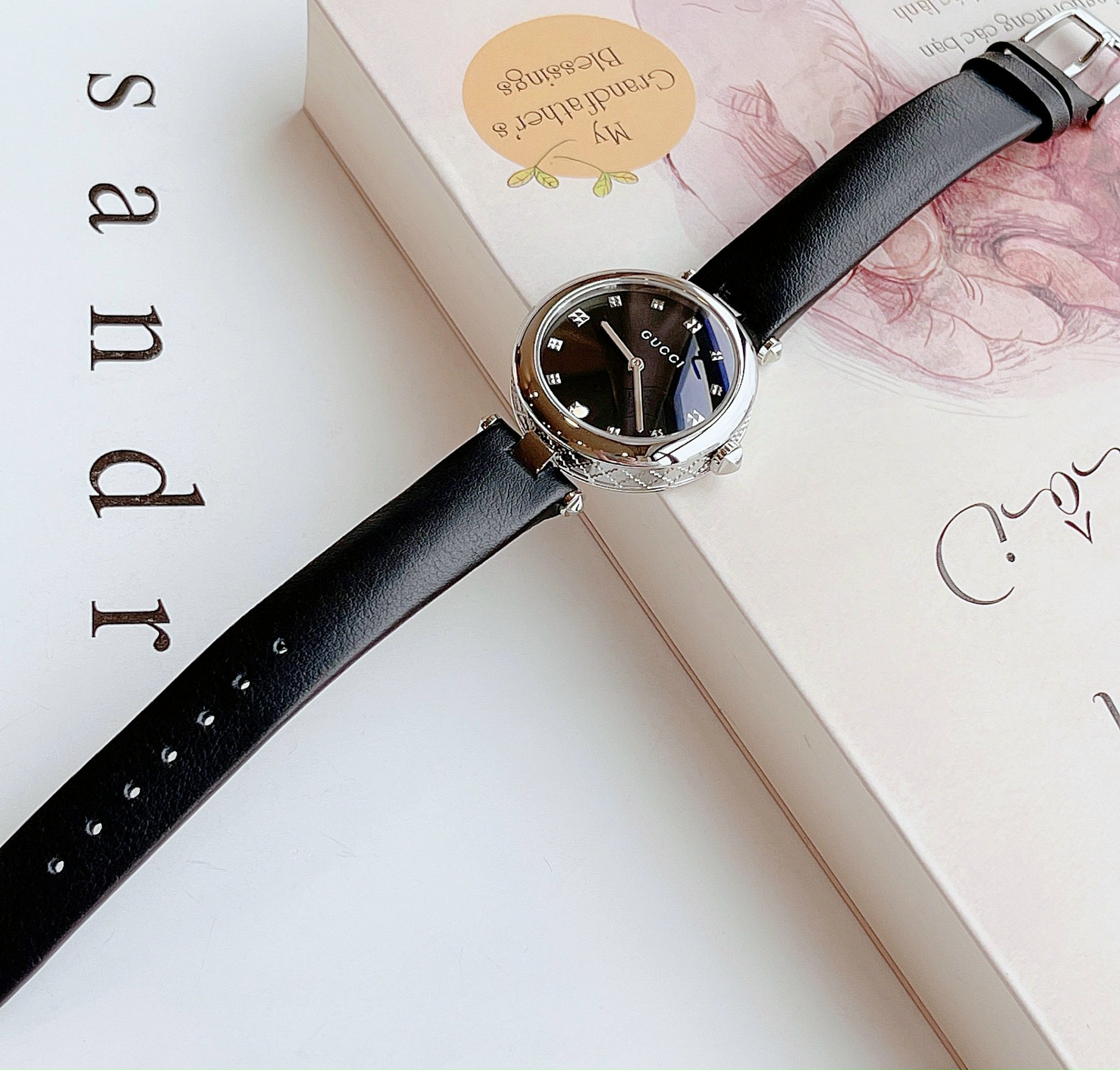 Ảnh 3 của (ĐỒNG HỒ NỮ) Gucci YA141403 Diamantissima Watch, 32mm