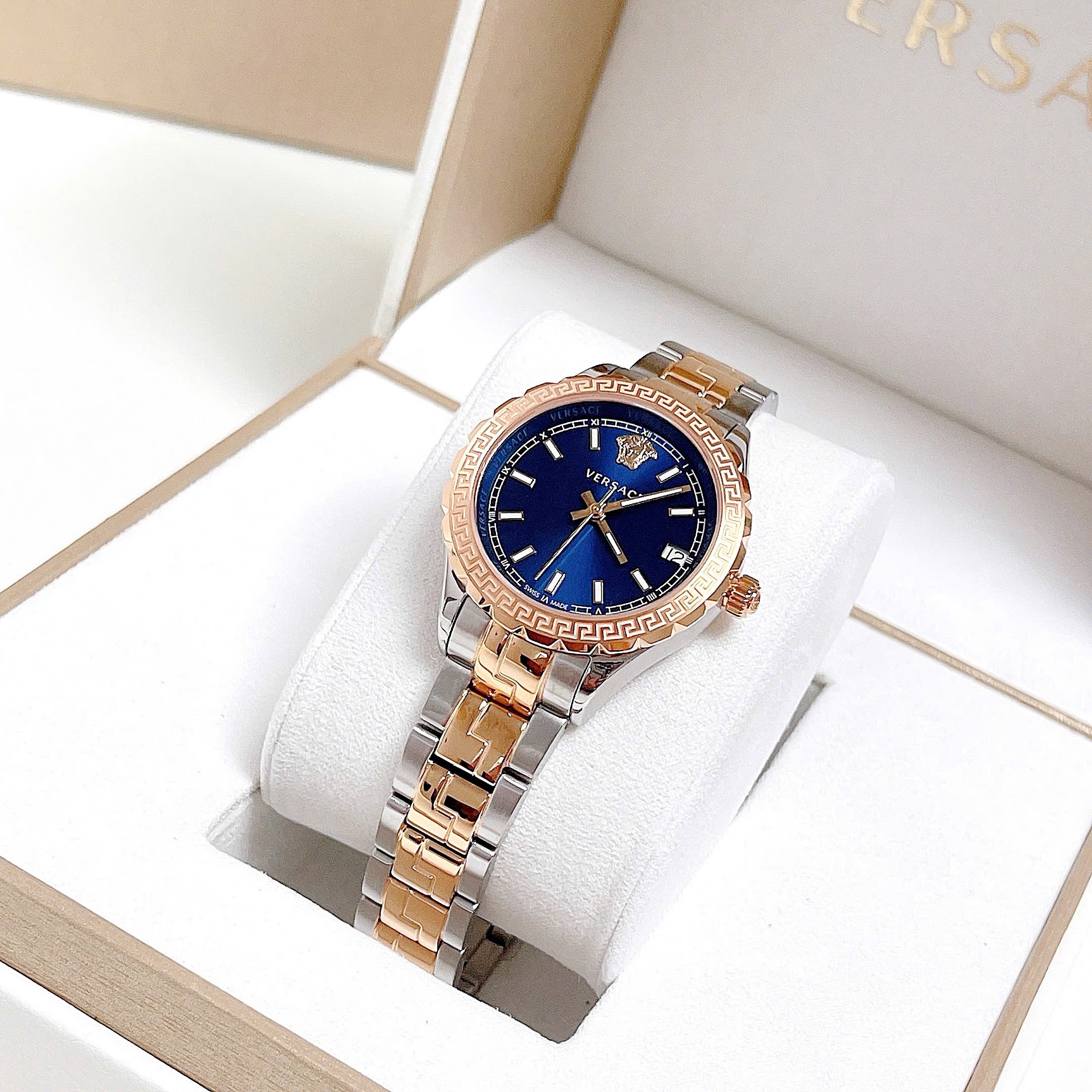 (ĐỒNG HỒ NỮ) Versace Hellenyium Watch V12060017, 35mm