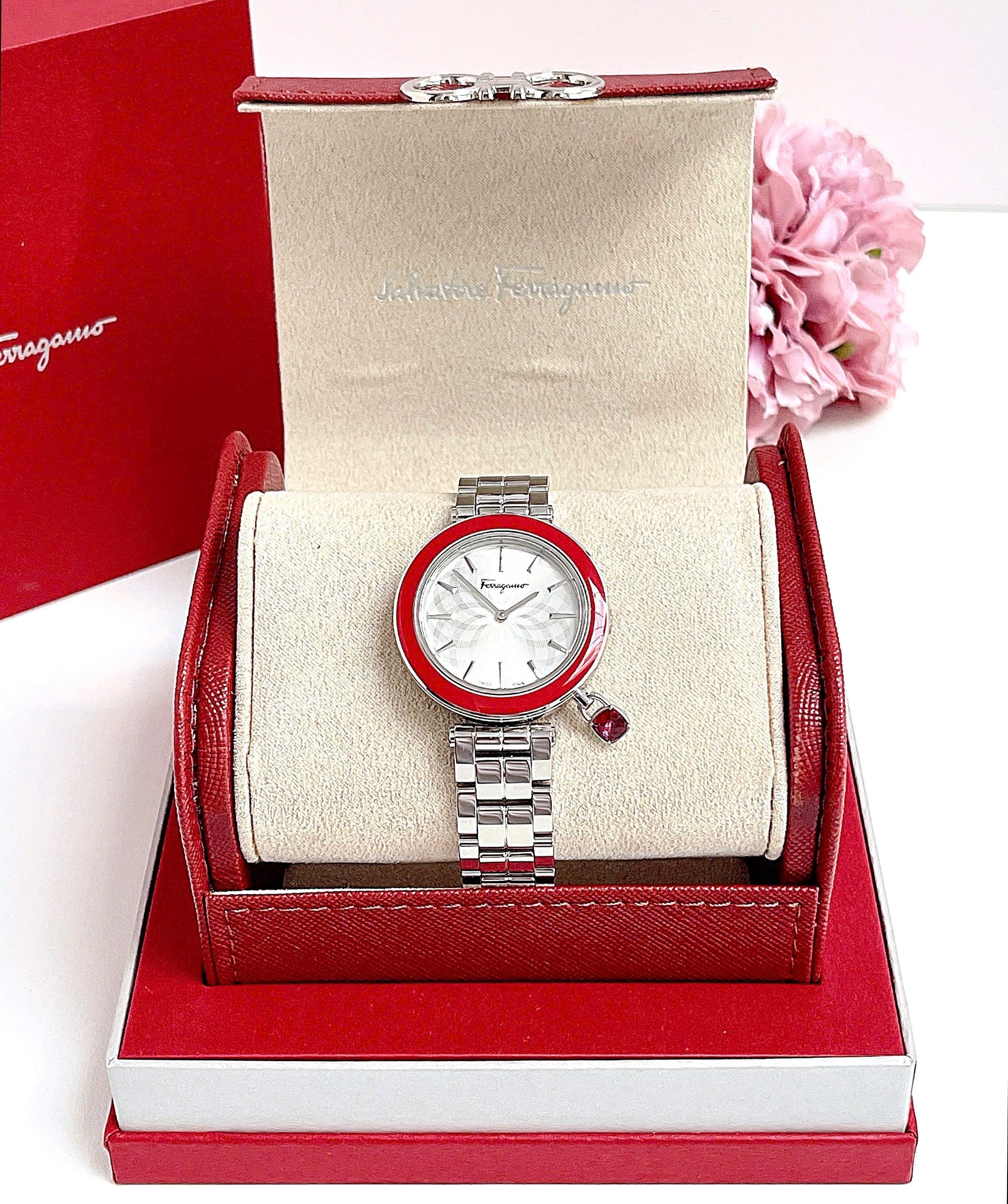 Ảnh 3 của ( ĐỒNG HỒ NỮ ) Salvatore Ferragamo Women's FIC020015 Intreccio Analog Display Quartz Watch