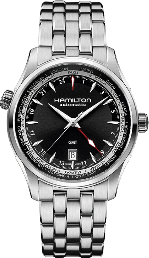 Ảnh 6 của [Deal Lướt] HAMILTON Jazzmaster GMT H32695131 42mm