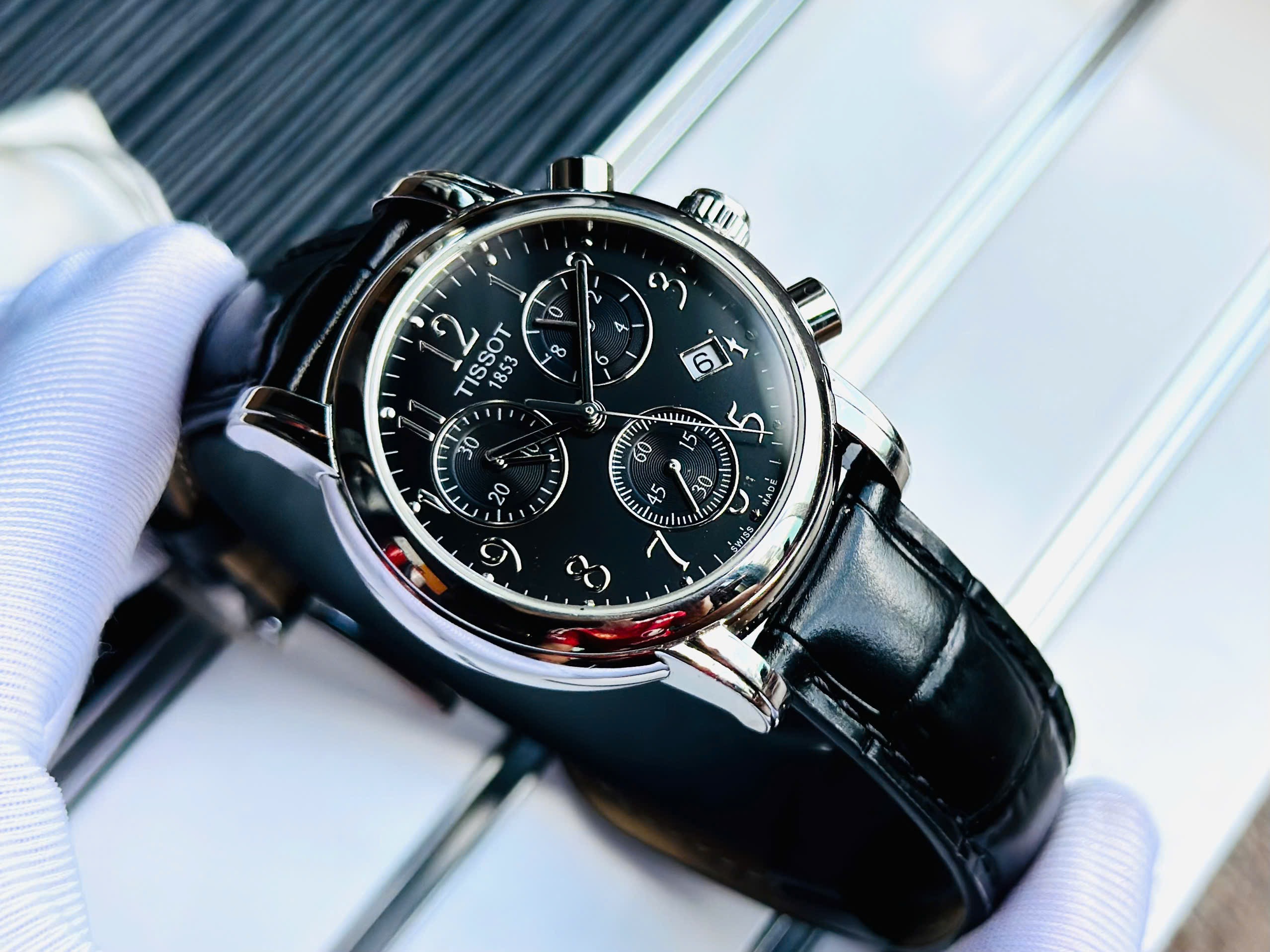 (ĐỒNG HỒ NỮ) Tissot Dressport T050.217.16.052.00 ( T0502171605200 ) Watch 35mm