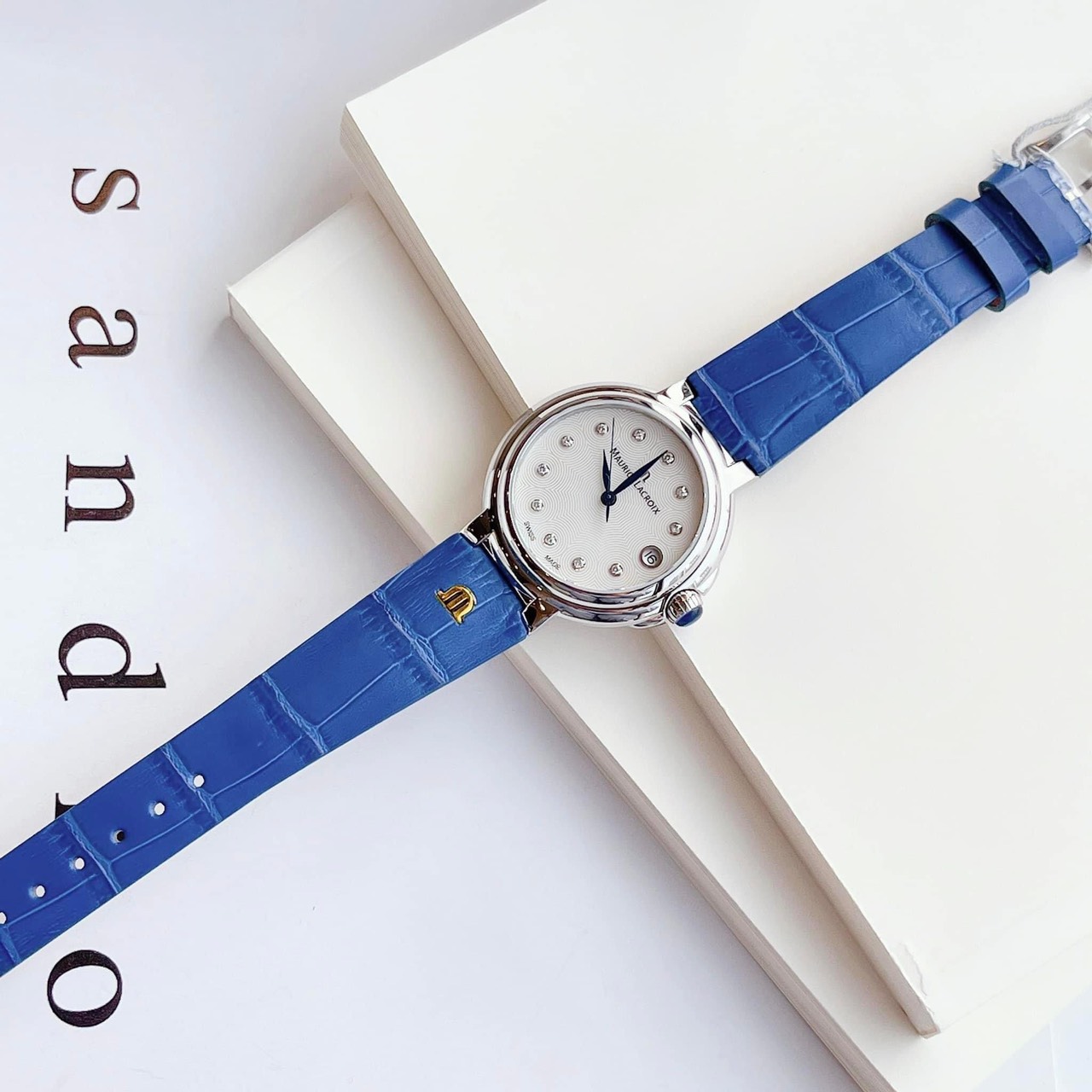 Ảnh 4 của ĐỒNG HỒ NỮ Maurice Lacroix Fiaba Mother of Pearl FA1007-SS001-170-1