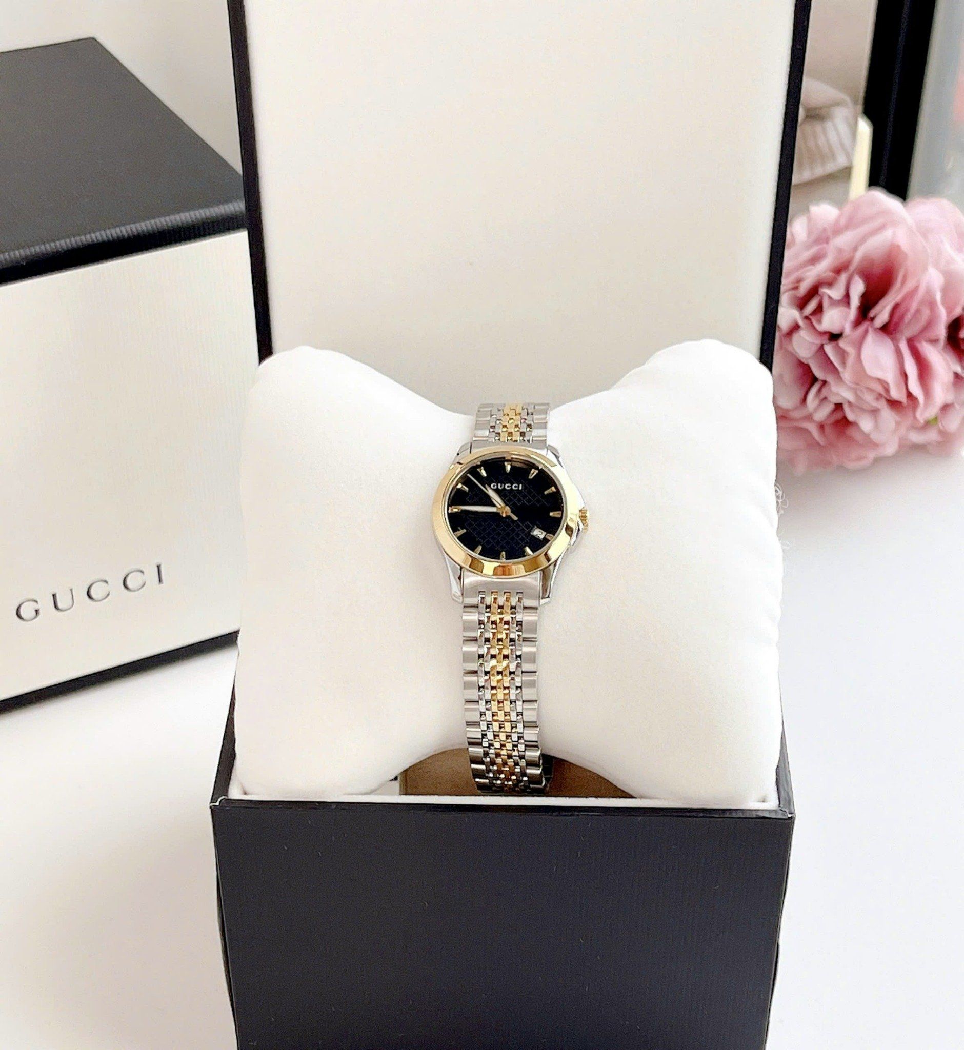 (ĐỒNG HỒ NỮ) Gucci G-Timeless Women's Watch 27mm YA1265027