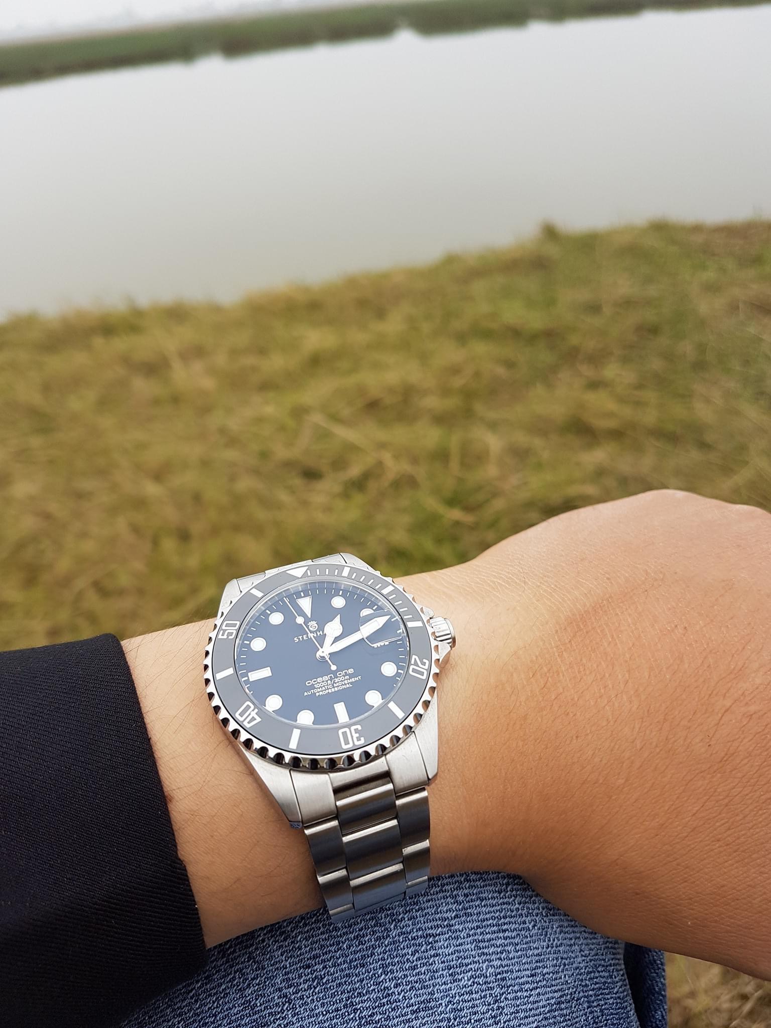 Ảnh 6 của Steinhart 39mm Ceramic BLACK Fullbox đẹp chất ngất