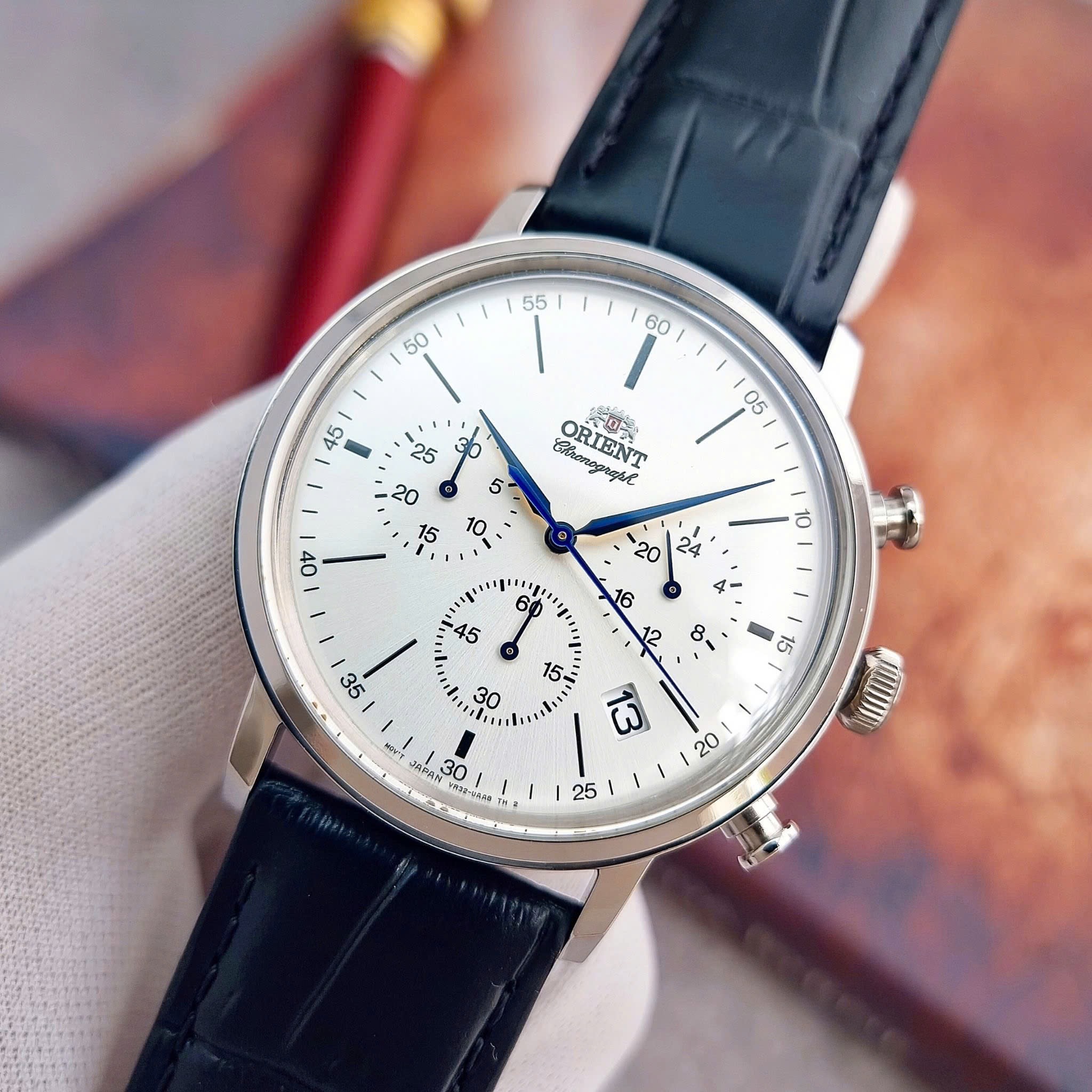 Ảnh 6 của (ĐỒNG HỒ NAM) Orient Quartz RA-KV0405S10B ( RA-KV0405S ) Chronograph