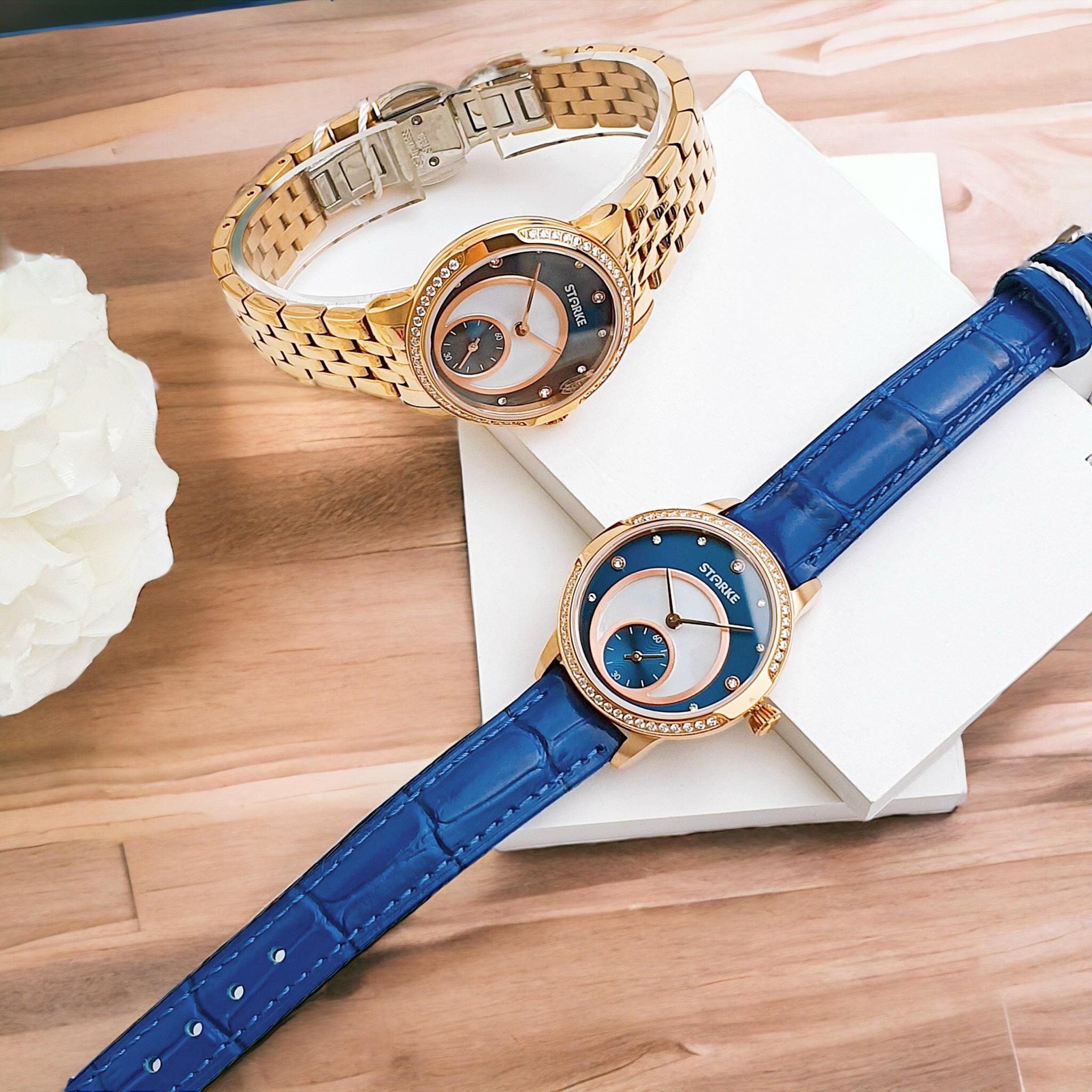 (ĐỒNG HỒ NỮ) Starke Quartz SK103AL-VV-T ( SK103ALVVT ) (Sao chép)