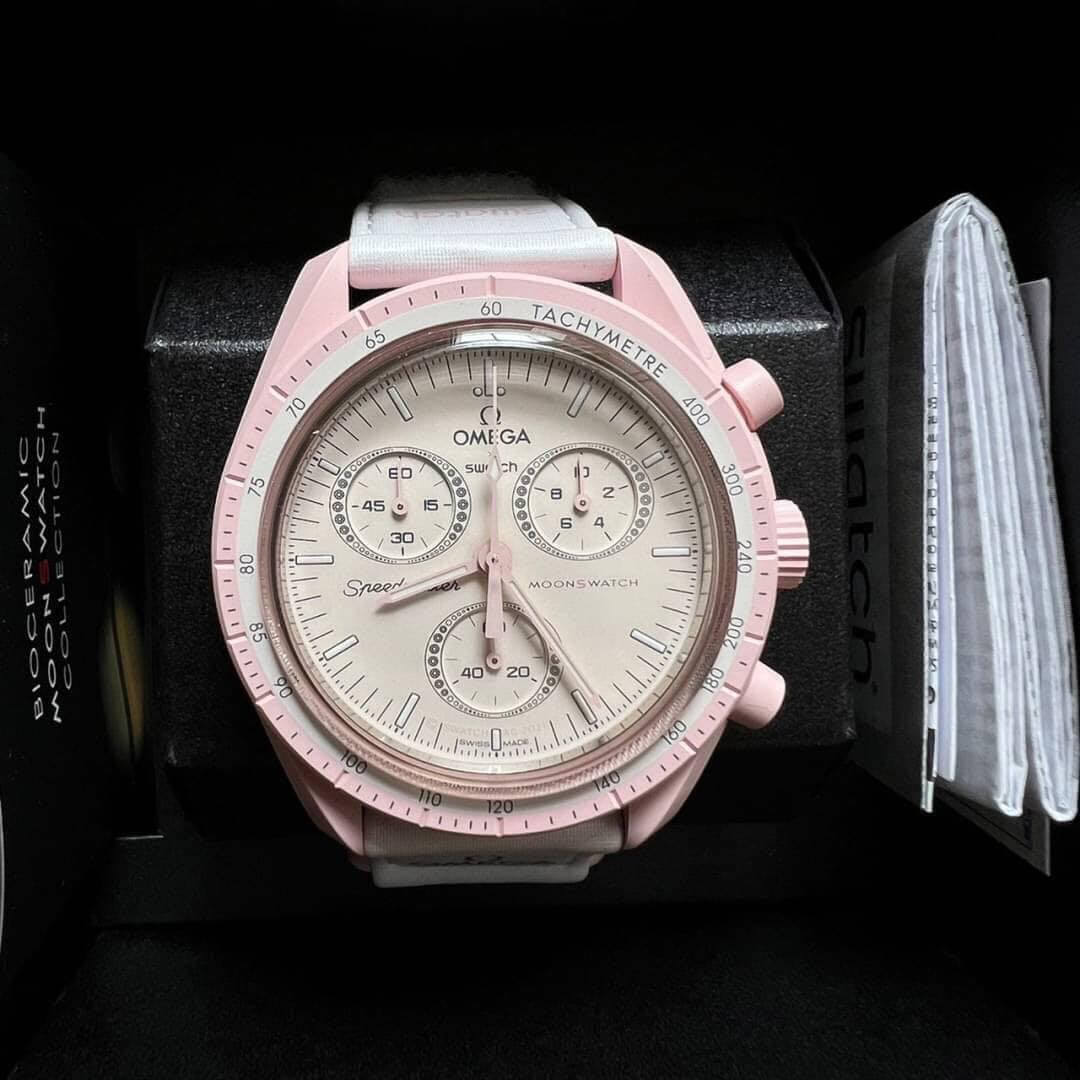 Ảnh 5 của Omega Swatch Mission To Venus Watch 42MM SO33P100