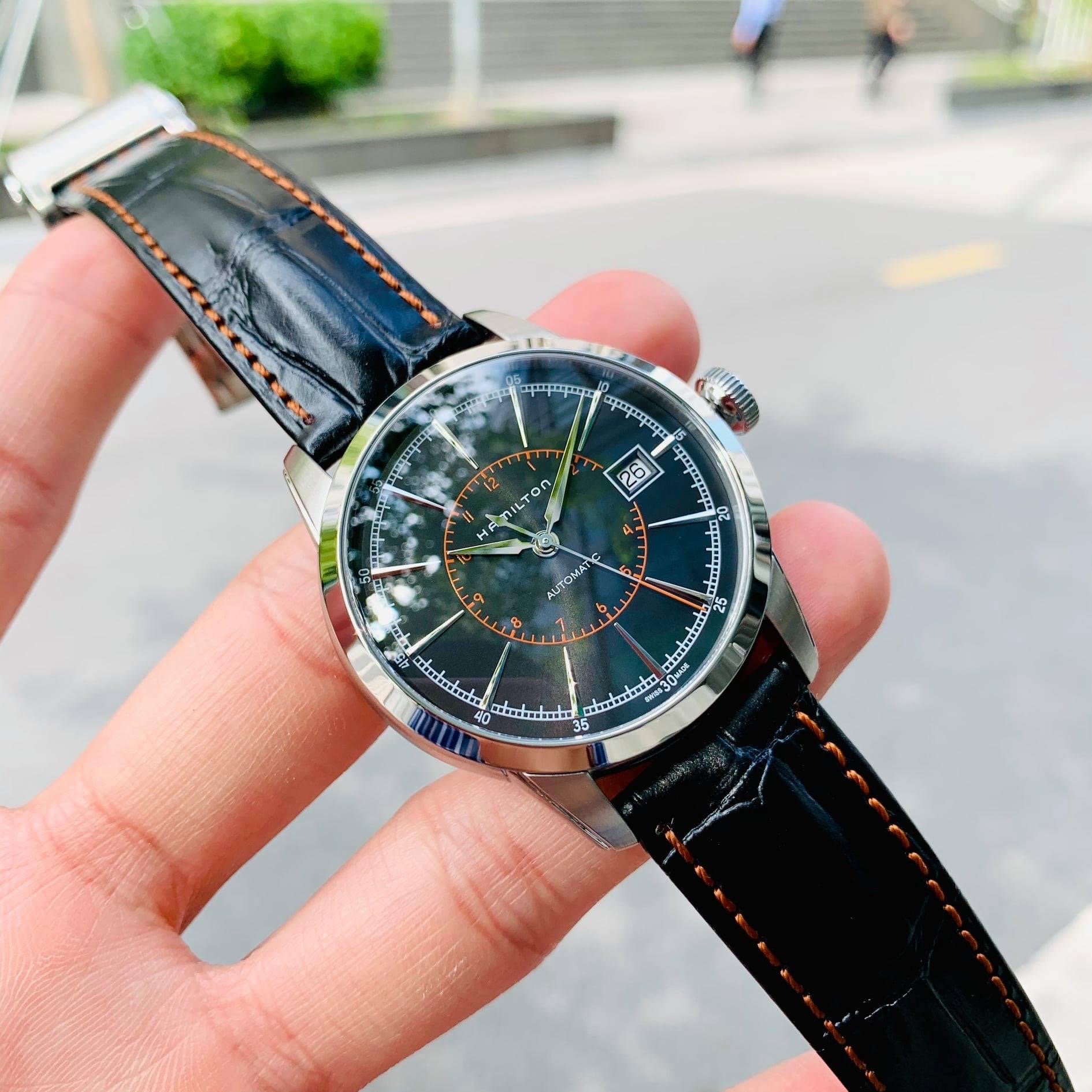 Ảnh 4 của Hamilton Railroad Black - H40555731 THUỴ SỸ