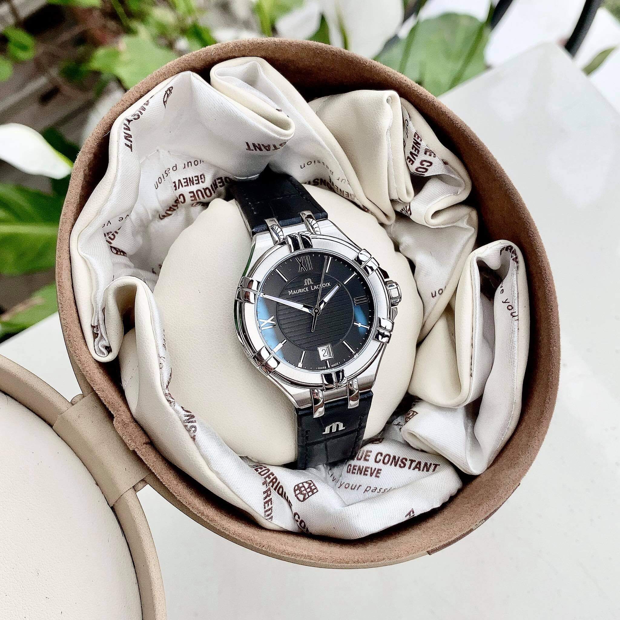( Đồng Hồ Nữ ) MAURICE LACROIX AIKON LADIES AI1006-SS001-330-1 ( AI1006SS0013301 )35mm