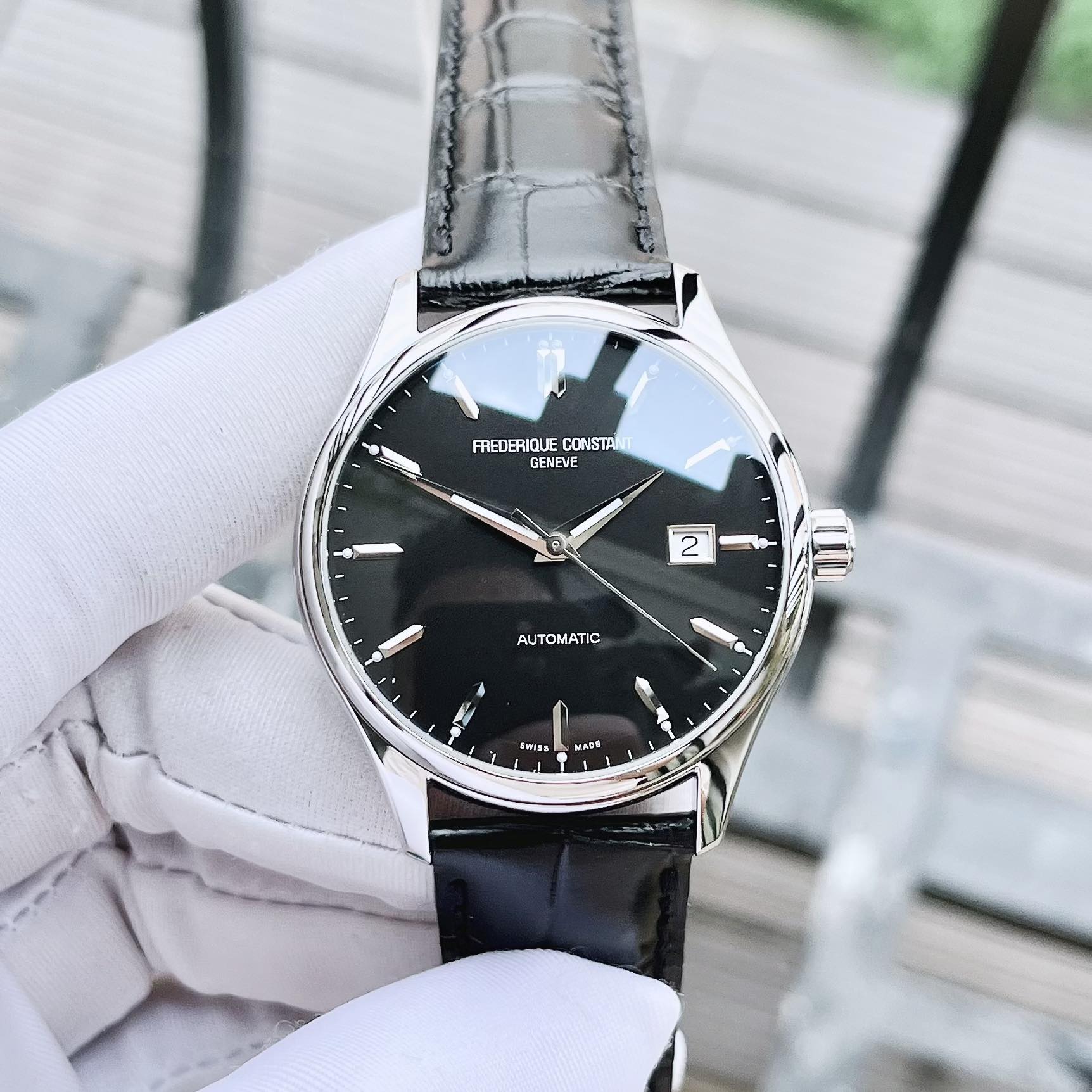 (ĐỒNG HỒ NAM) (New) Frederique Constant Automatic Classics Index FC-303B5B6 ( FC303B5B6 ) ( 303B5B6 ) 40mm