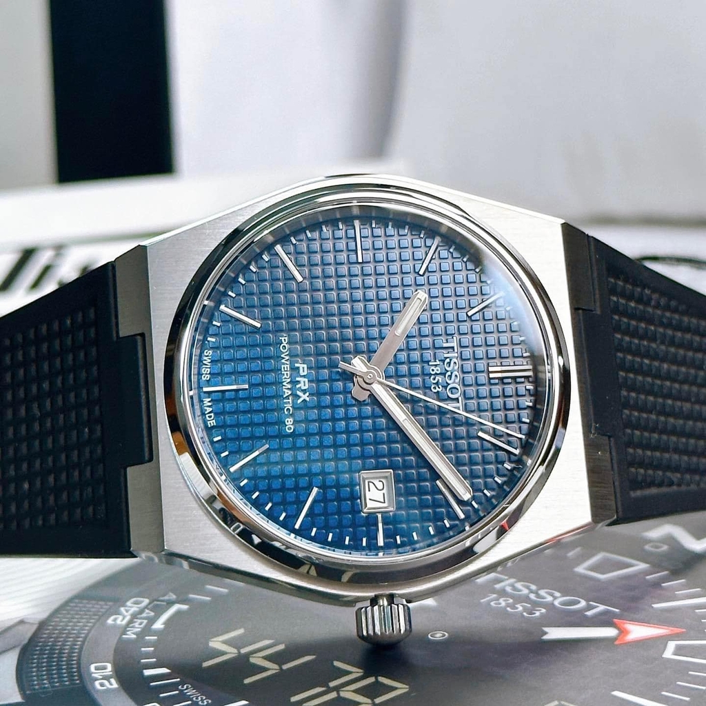 Ảnh 2 của (ĐỒNG HỒ NAM) Tissot PRX Powermatic 80 40mm T137.407.17.041.00 ( T1374071704100 )