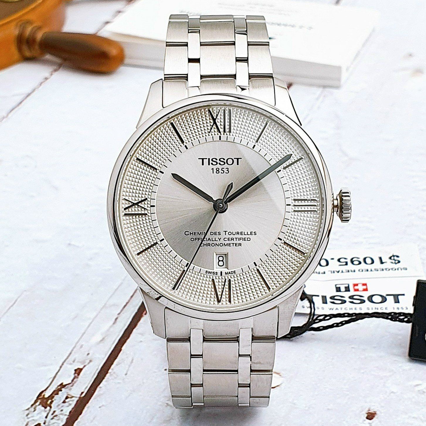 (ĐỒNG HỒ NAM) Tissot Automatic Chemin Des Tourelles Chronomerter T099.408.11.038.00 ( T0994081103800 ) 42mm