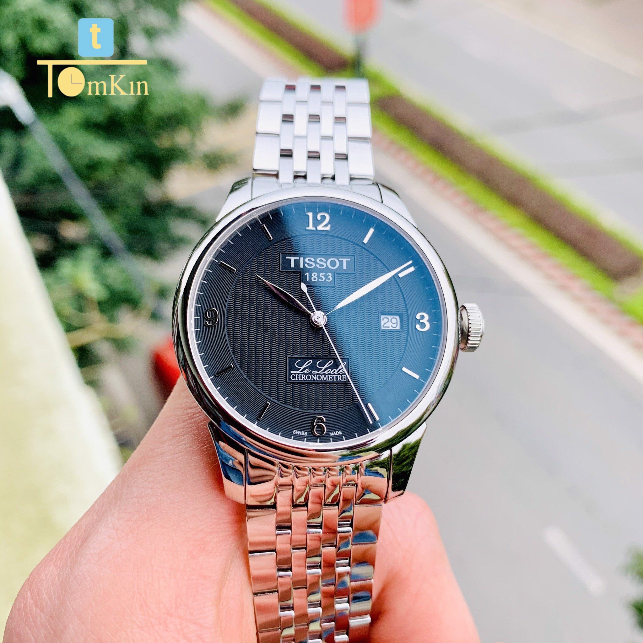 Ảnh 2 của TISSOT AUTOMATIC LE LOCLE CHRONOMETER T006.408.11.057.00 ( T0064081105700 )