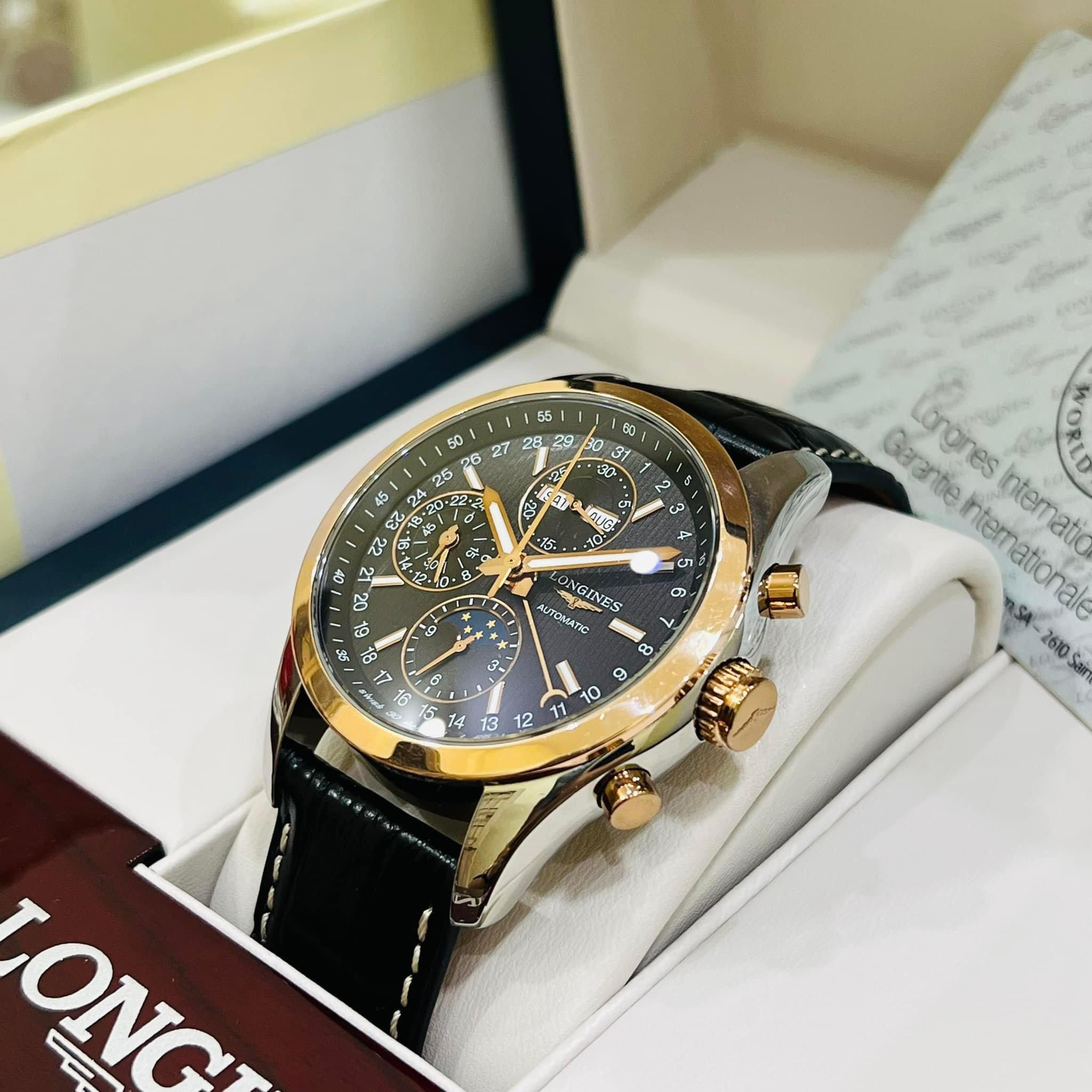 Ảnh 2 của [HÀNG LƯỚT] Đồng hồ Longines L2.798.5.52.3 - Hàng Lướt 98% Fullbox Thẻ - Automatic - Kính Sapphire - Size mặt 42mm