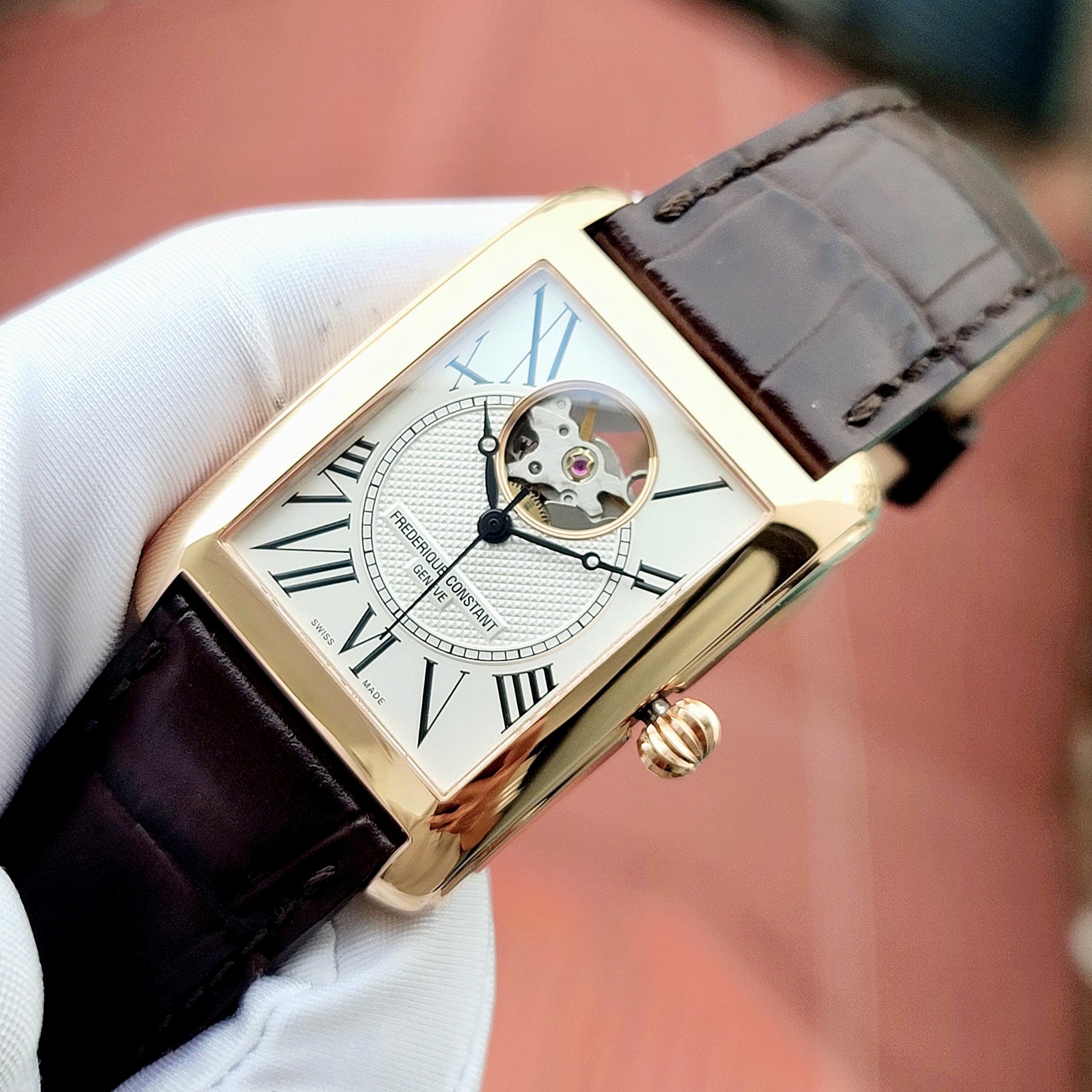 Ảnh 3 của (HÀNG LƯỚT) ĐỒNG HỒ NAM LƯỚT Frederique Constant FC-310MC4S34 Carree 30.4x33.3mm