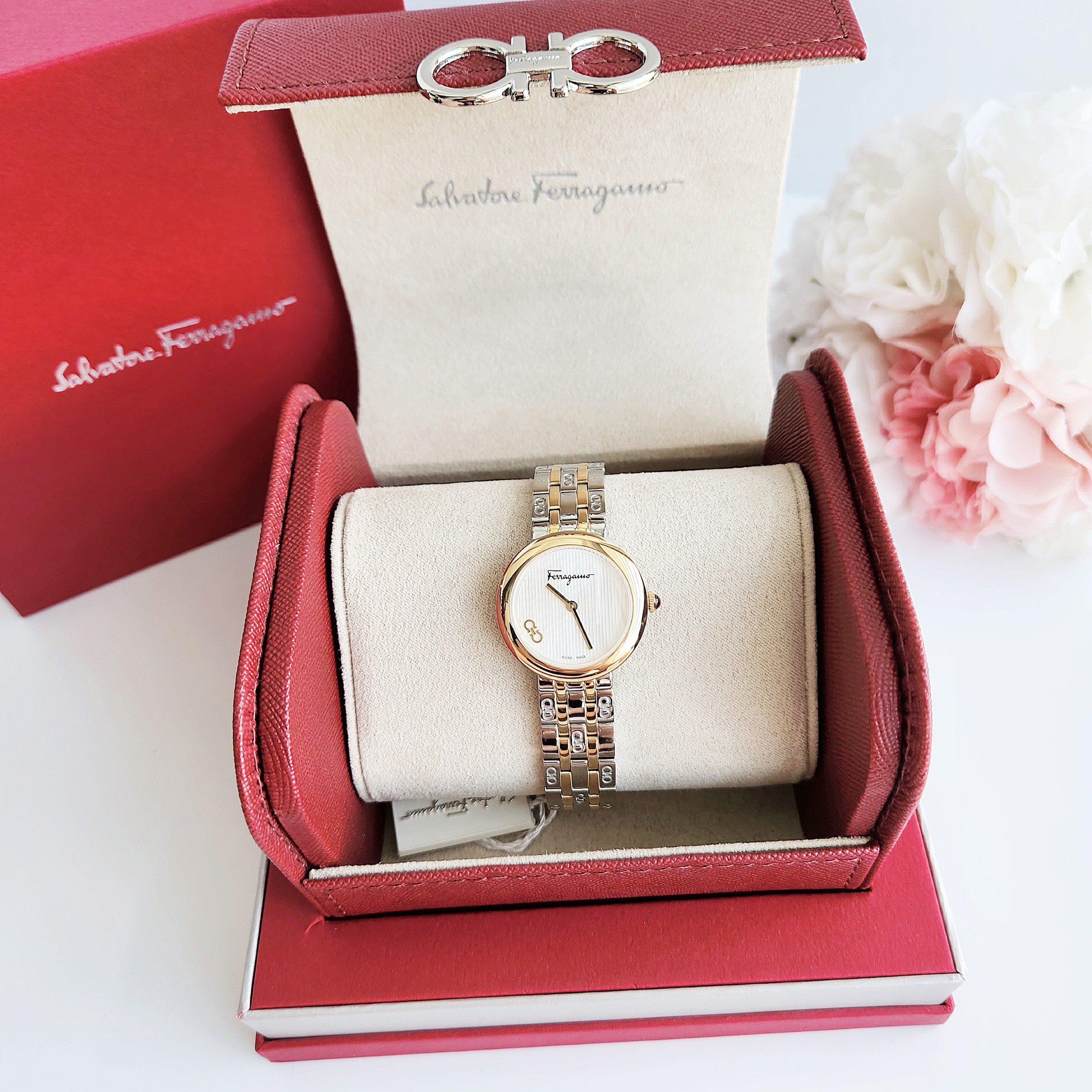 (ĐỒNG HỒ NỮ) SALVATORE FERRAGAMO FERRAGAMO FOREVER BRACELET SFNL00820 WATCH 28MM