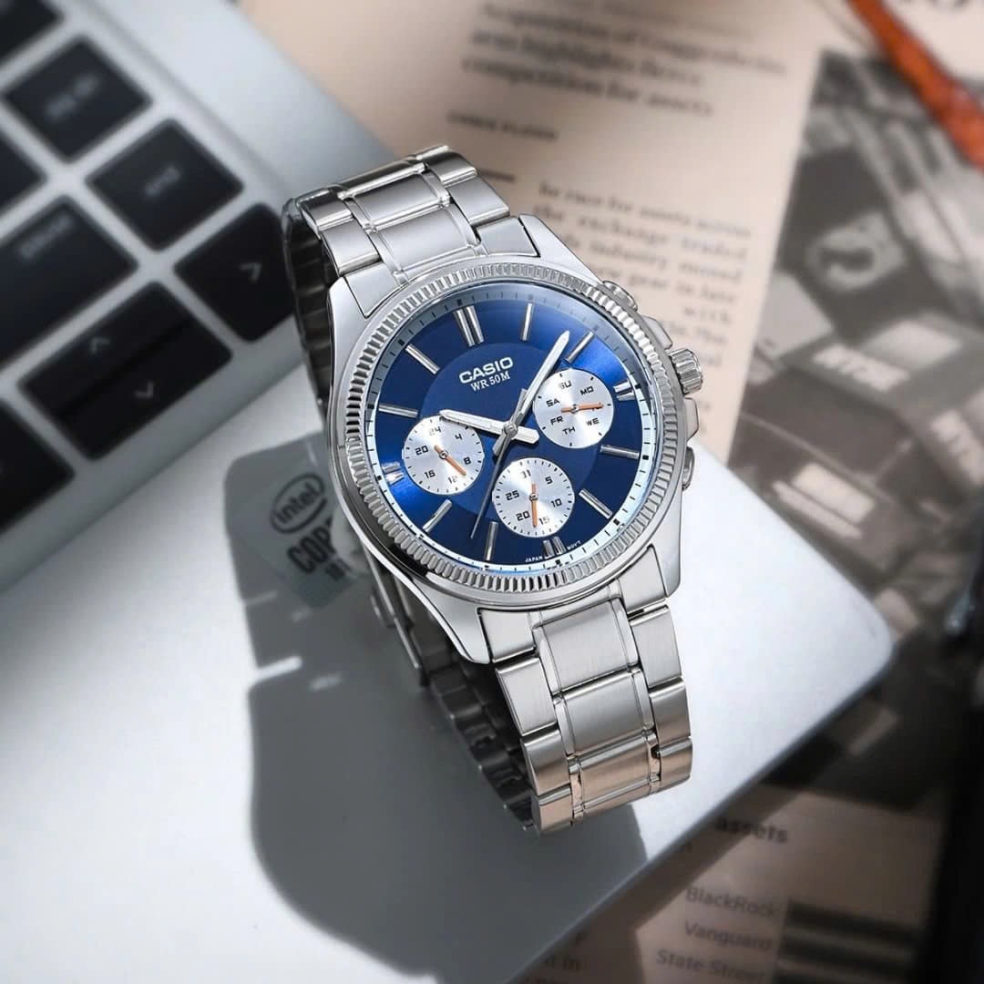 Ảnh 2 của (ĐỒNG HỒ NAM) Casio MTP-1375D-2A1VDF ( MTP1375D2A1VDF )