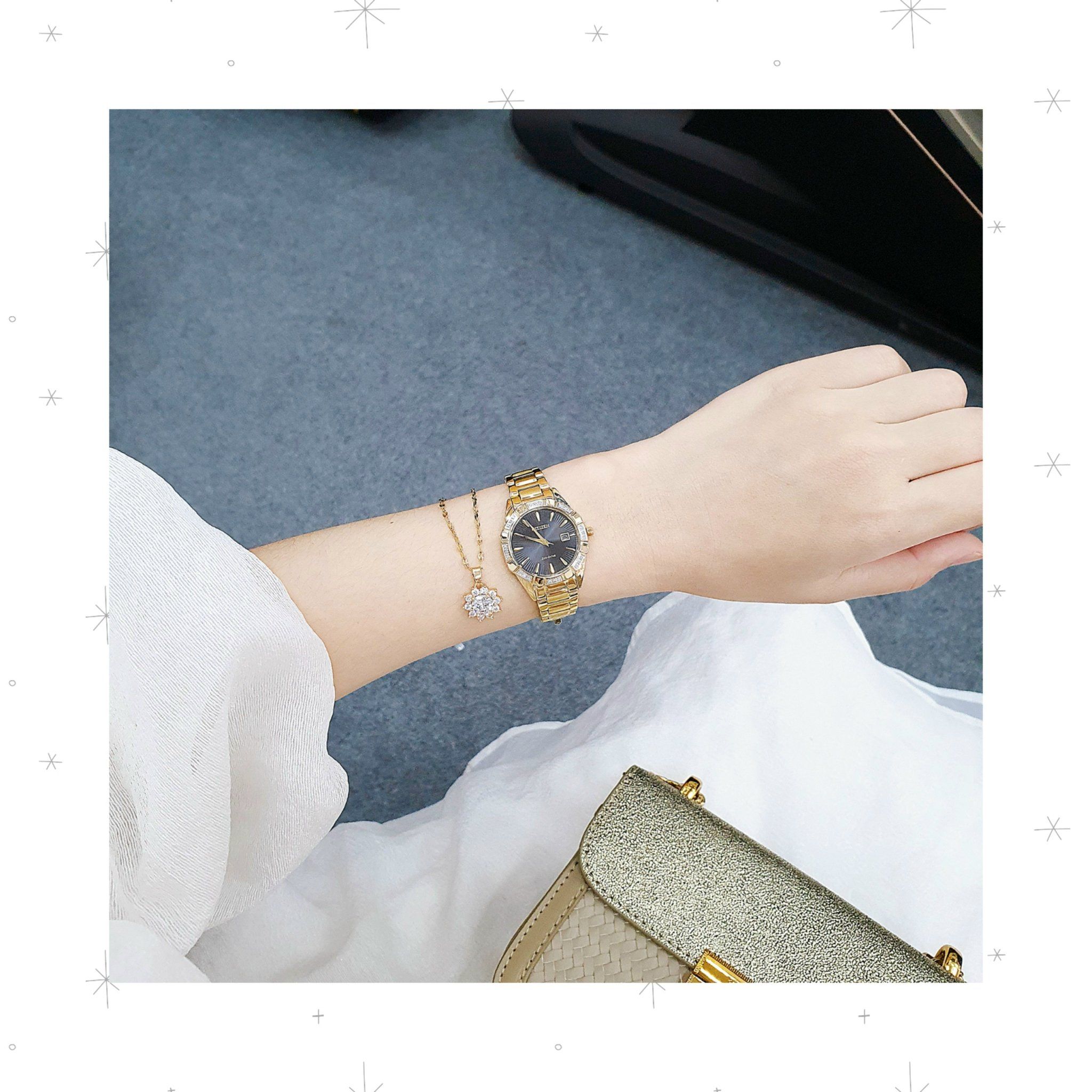 Ảnh 7 của (ĐỒNG HỒ NỮ) Citizen Eco-Drive Bracelet Eco-Drive EW2652-55E ( EW265255E ) 26mm